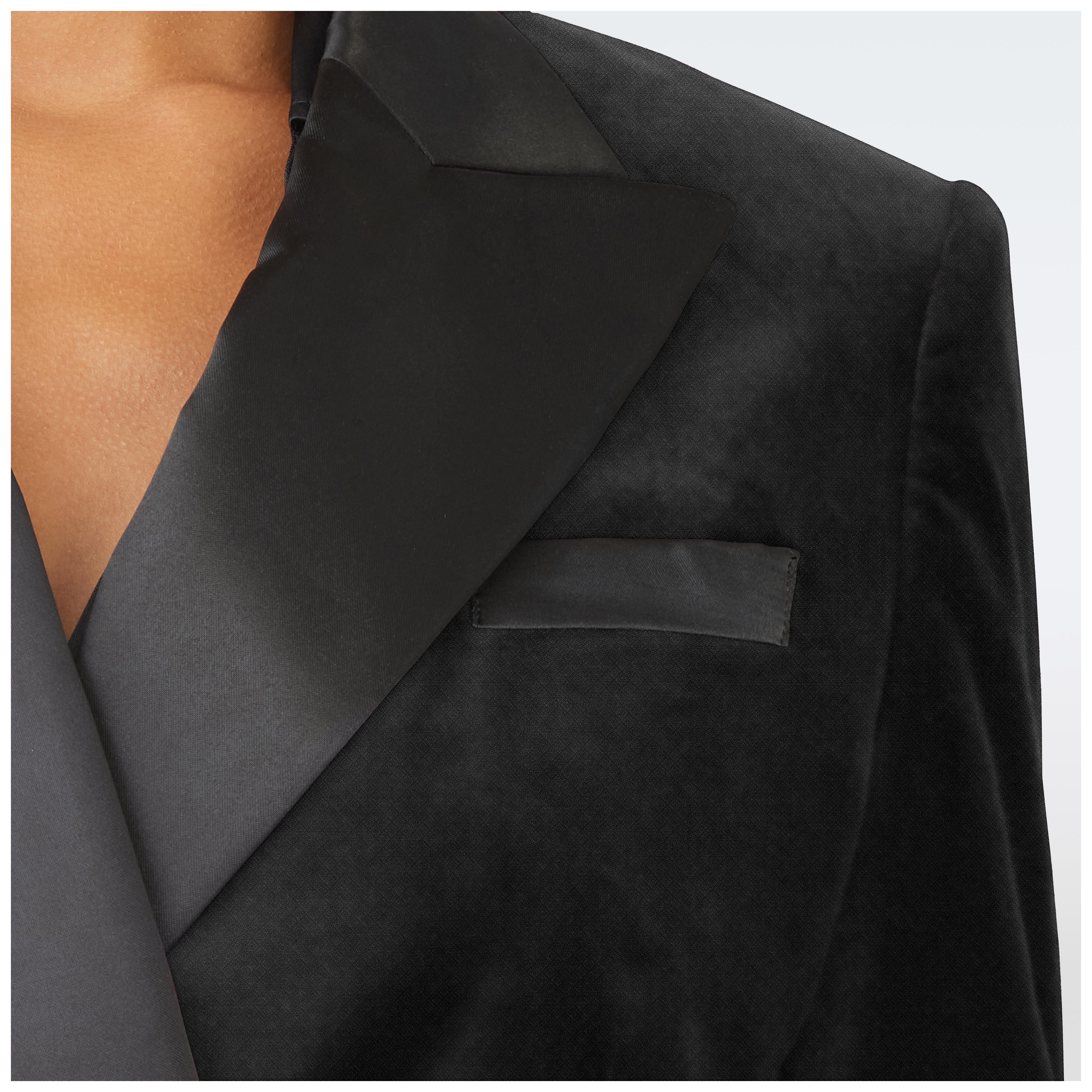 Product thumbnail 4 Black blazer women - Highworth Solid Design from Tuxedo Indochino Collection