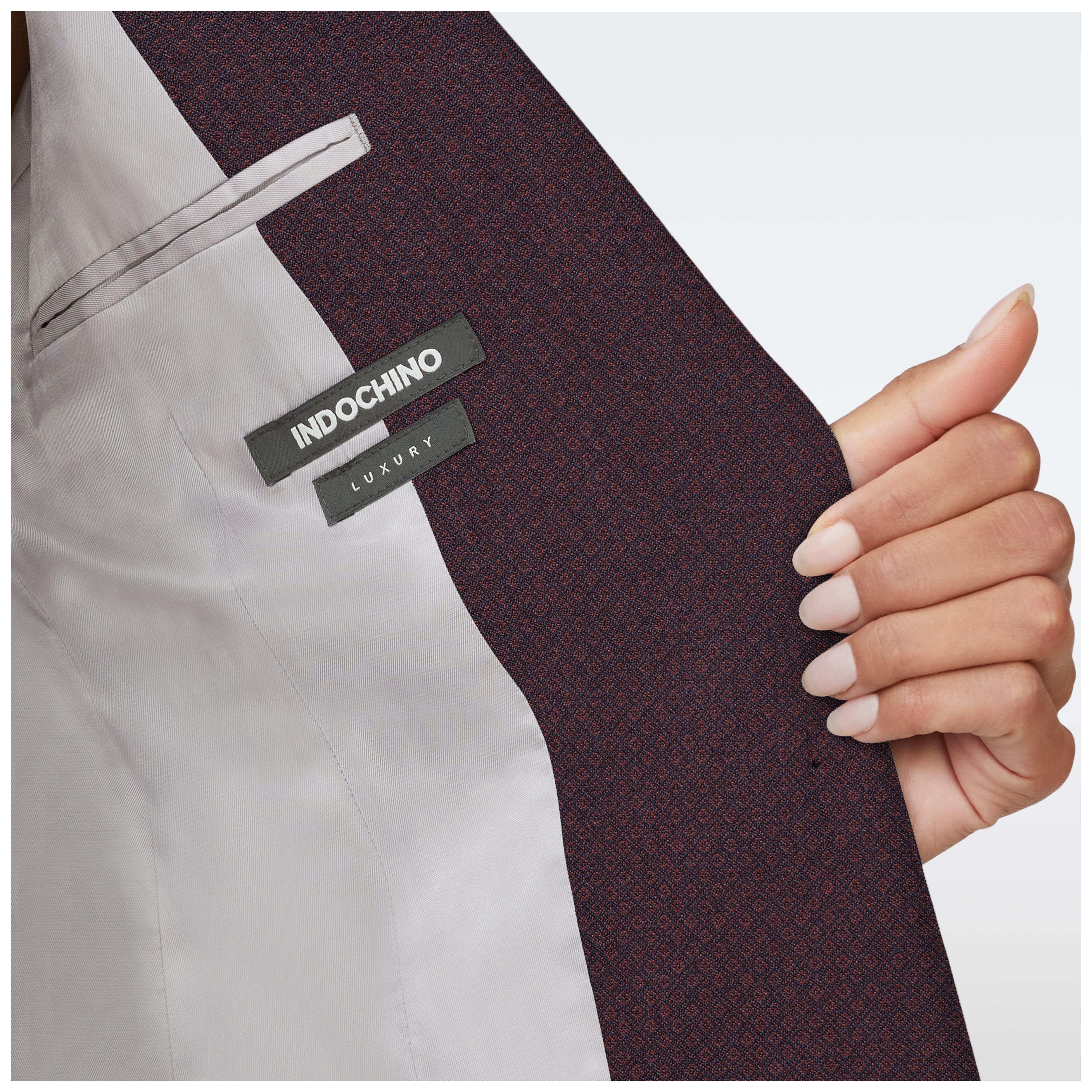Product thumbnail 3 Burgundy blazer women - Highworth Solid Design from Premium Indochino Collection
