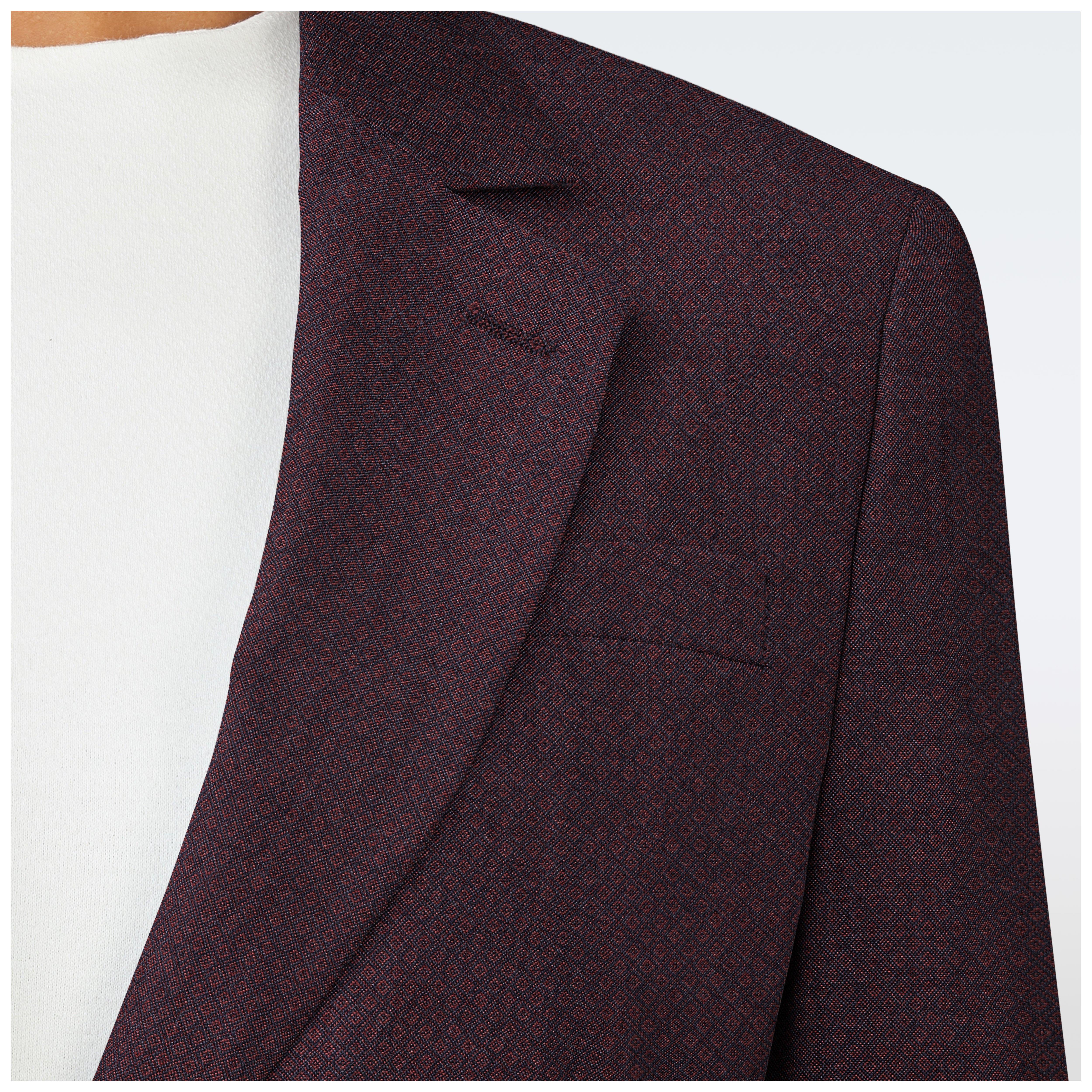 Product thumbnail 4 Burgundy blazer women - Highworth Solid Design from Premium Indochino Collection