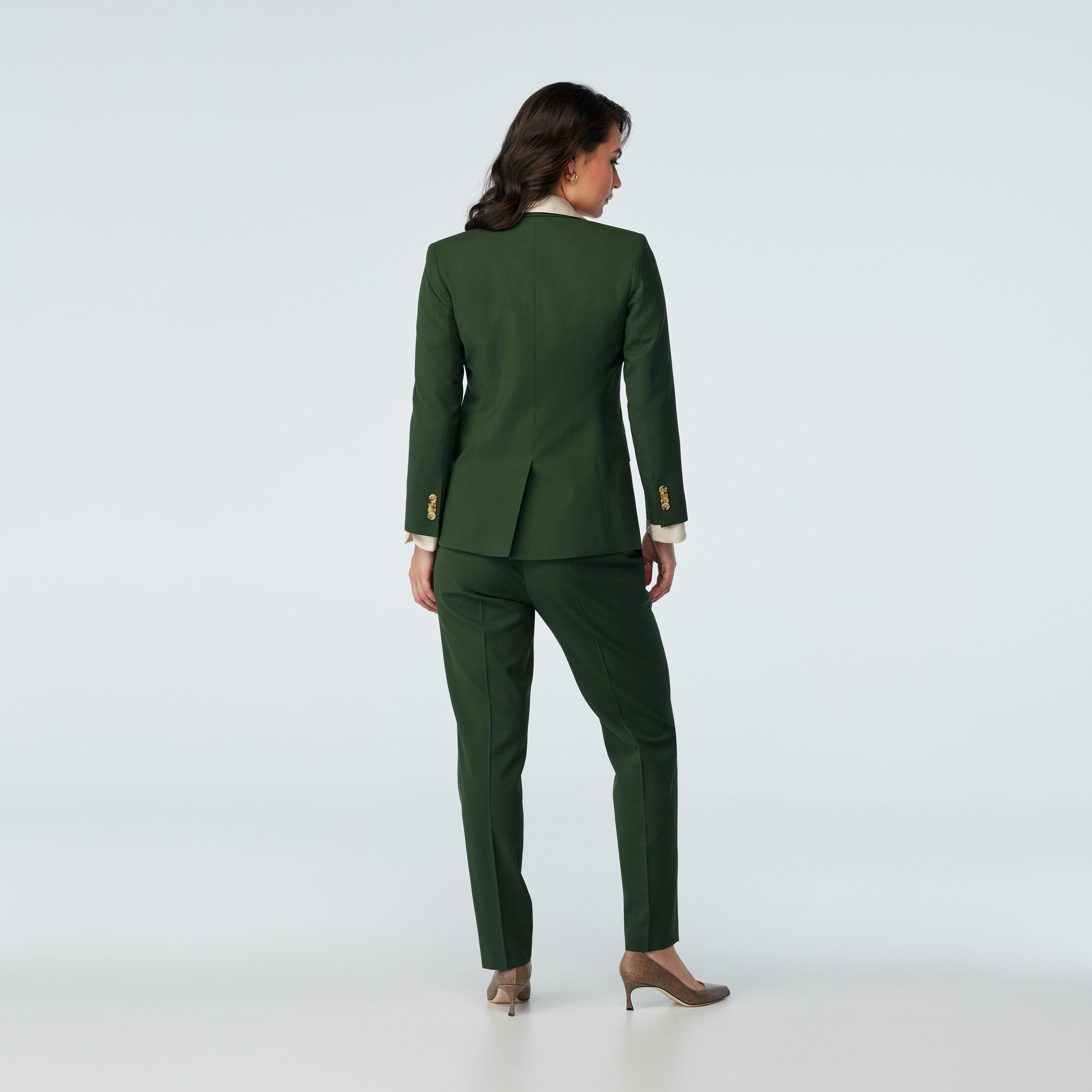 Product thumbnail 2 Green blazer women - Loddon Checked Design from Seasonal Indochino Collection