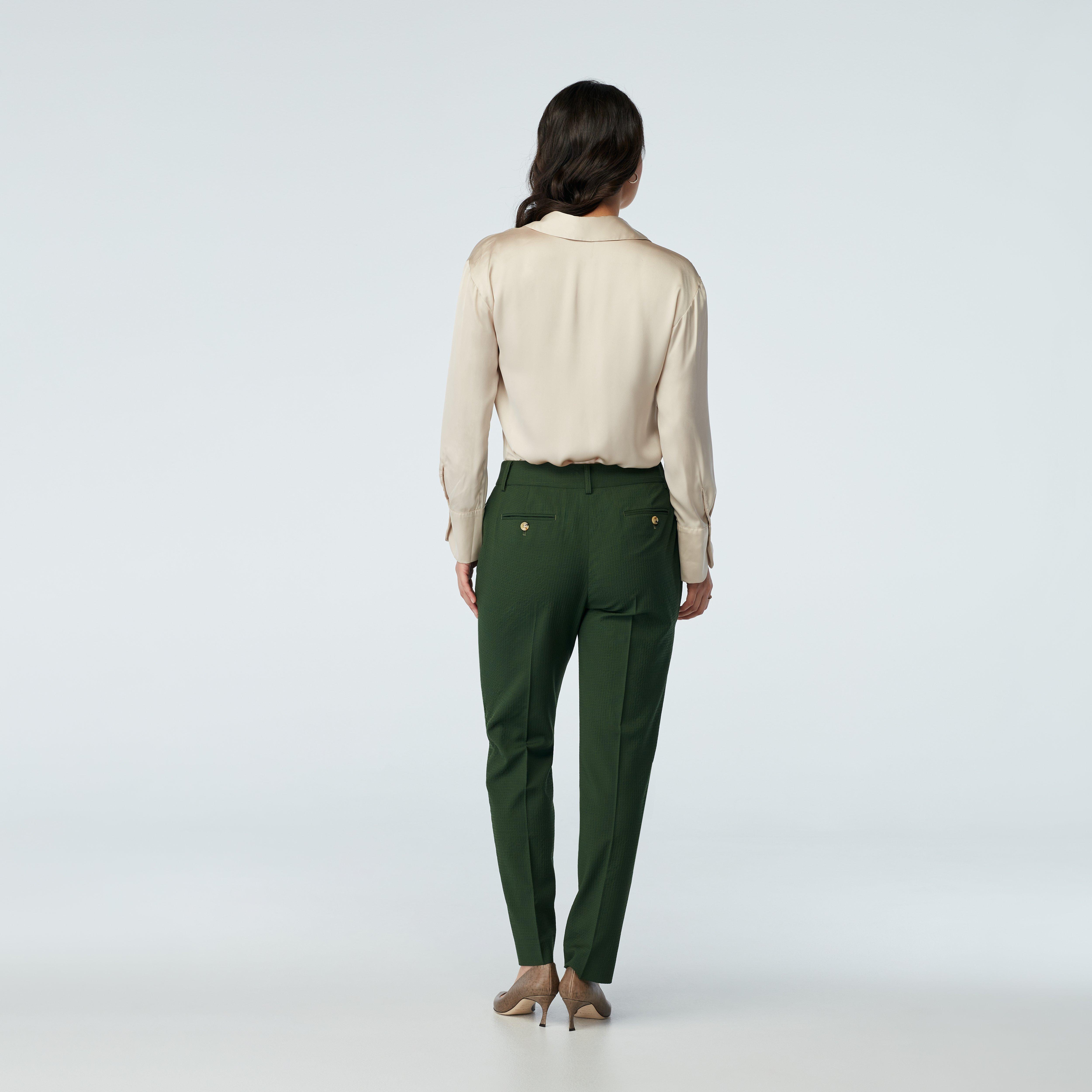 Product thumbnail 2 Green pants women - Loddon Checked Design from Seasonal Indochino Collection