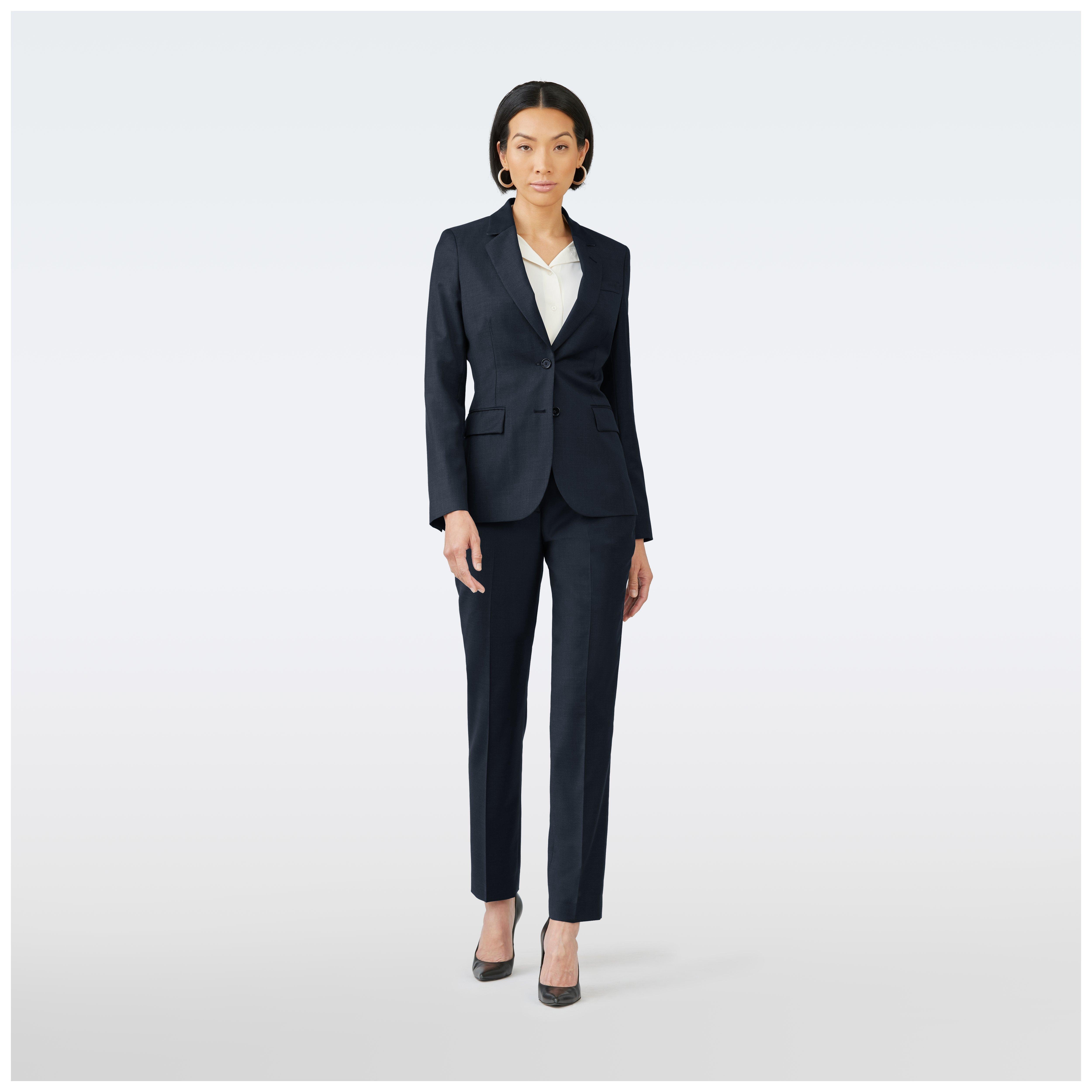 Blue blazer women - Harrogate Solid Design from Luxury Indochino Collection