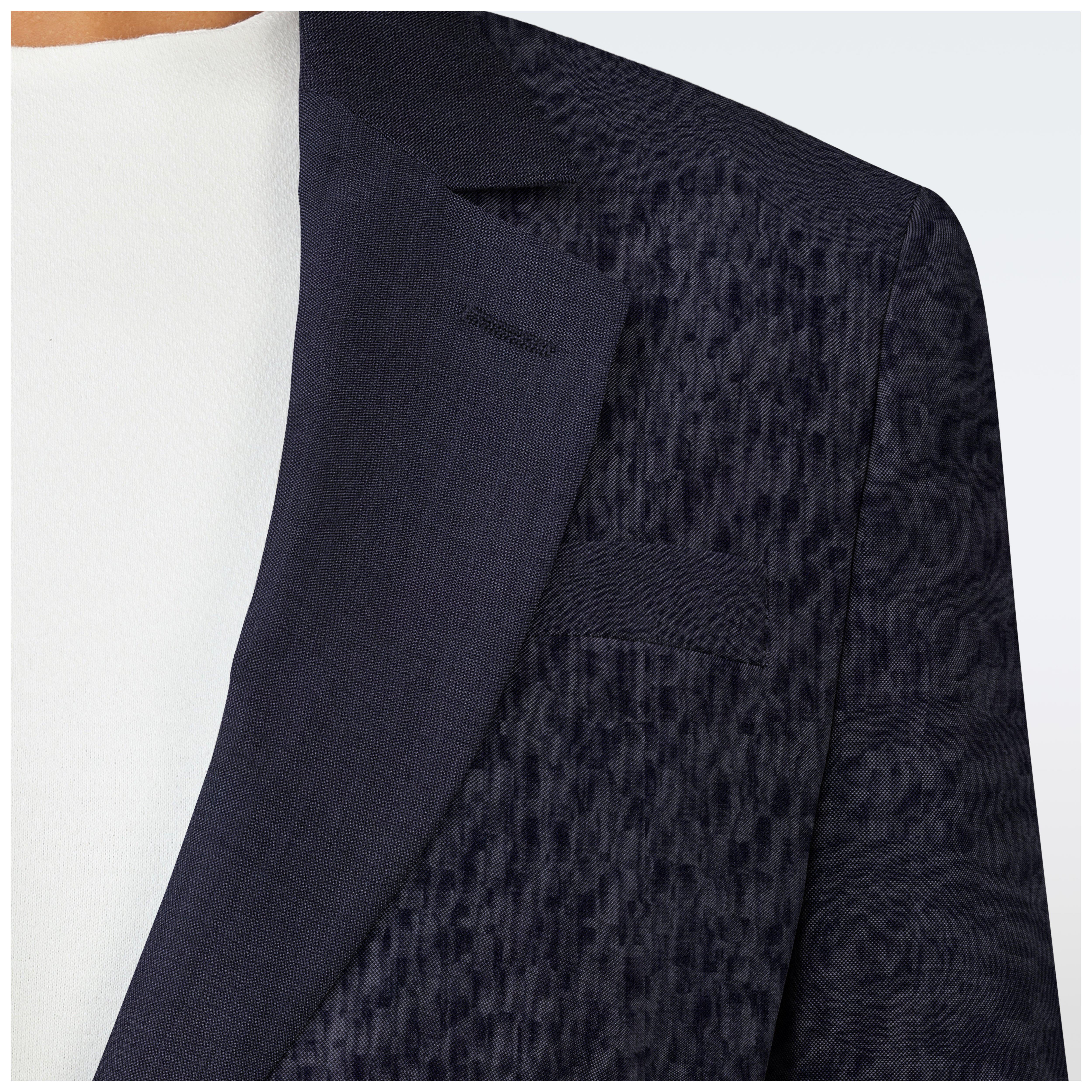 Product thumbnail 4 Blue blazer women - Hamilton Solid Design from Luxury Indochino Collection