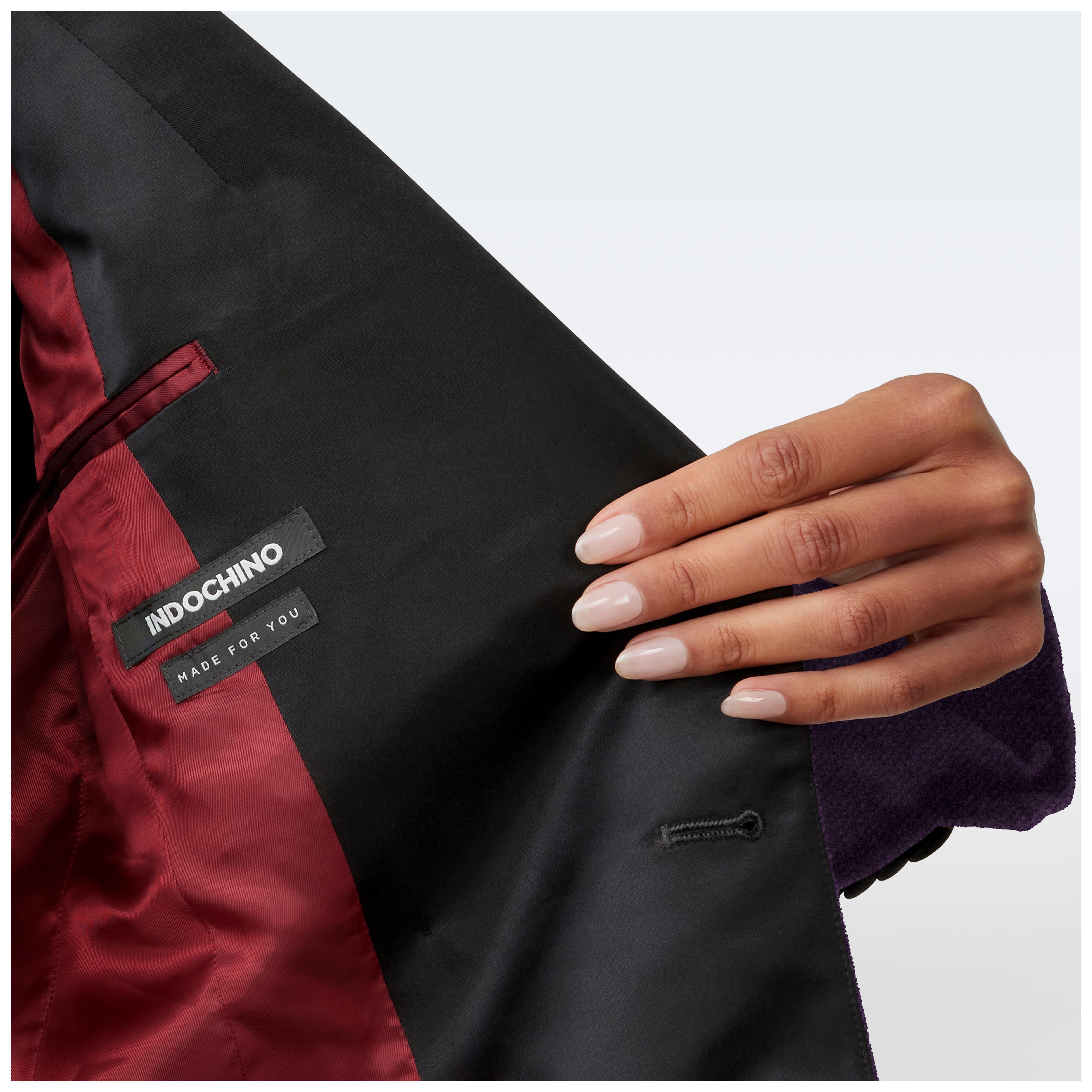Product thumbnail 3 Purple blazer women - Hardford Solid Design from Tuxedo Indochino Collection