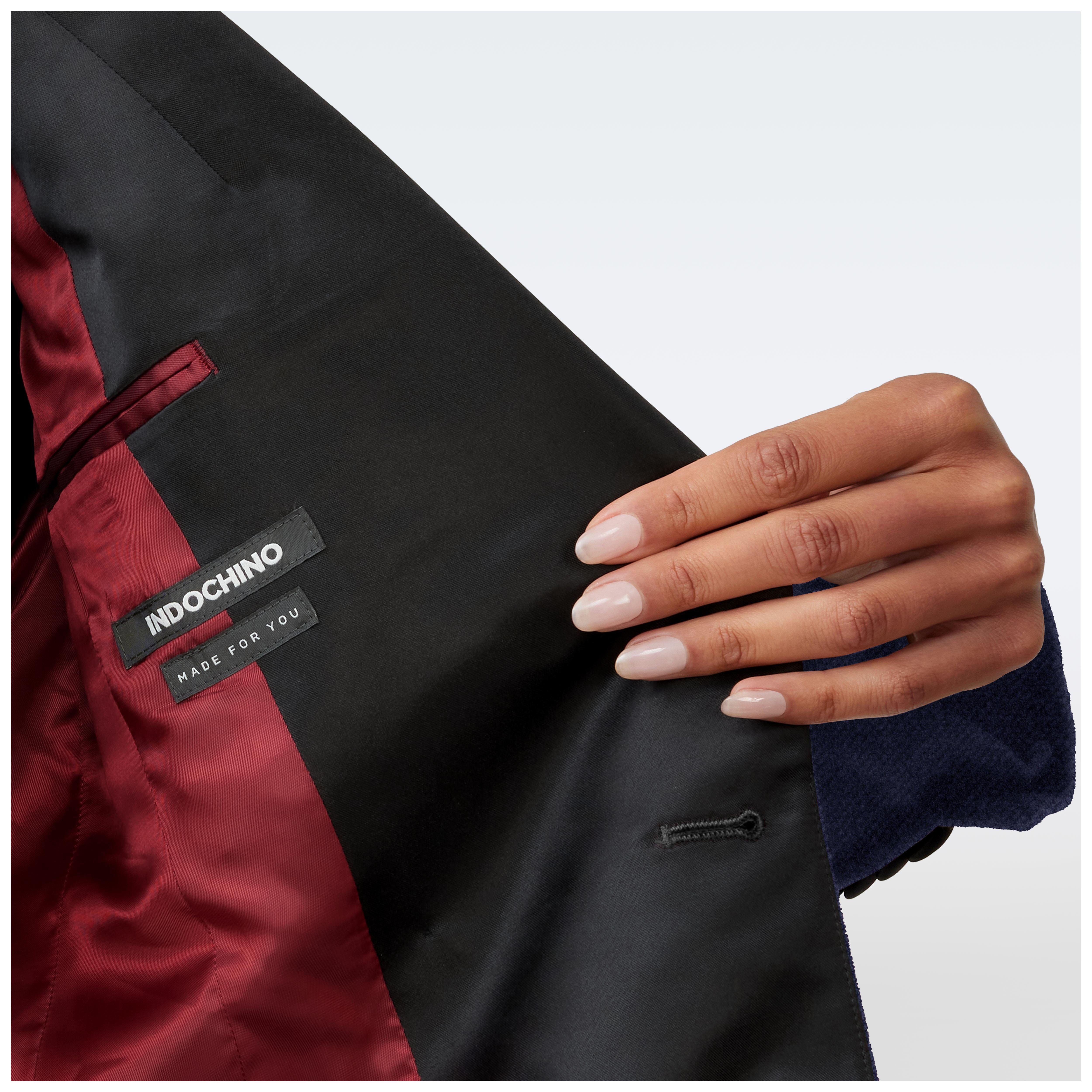 Product thumbnail 3 Navy blazer women - Hardford Solid Design from Tuxedo Indochino Collection