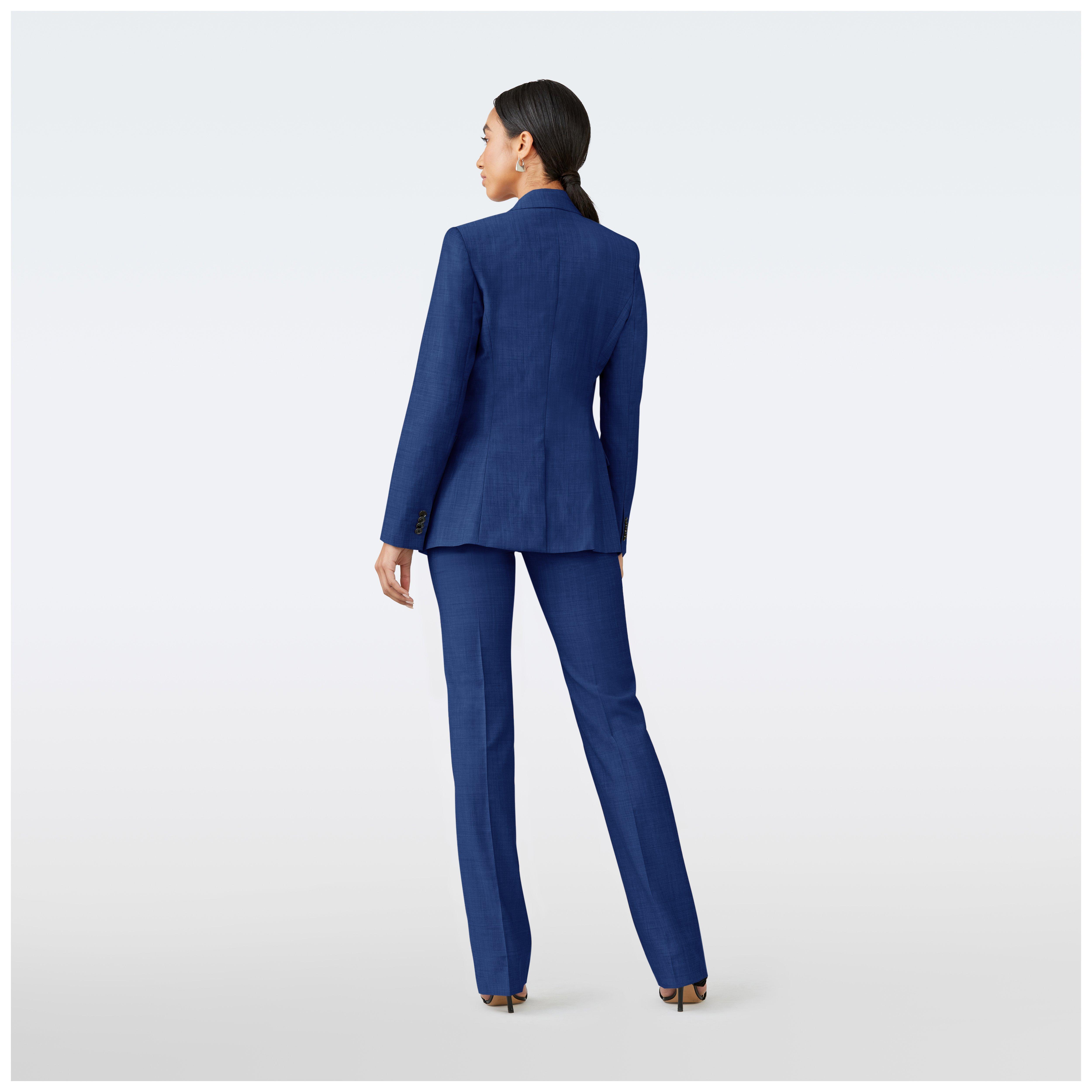 Product thumbnail 2 Blue blazer women - Hayle Solid Design from Premium Indochino Collection