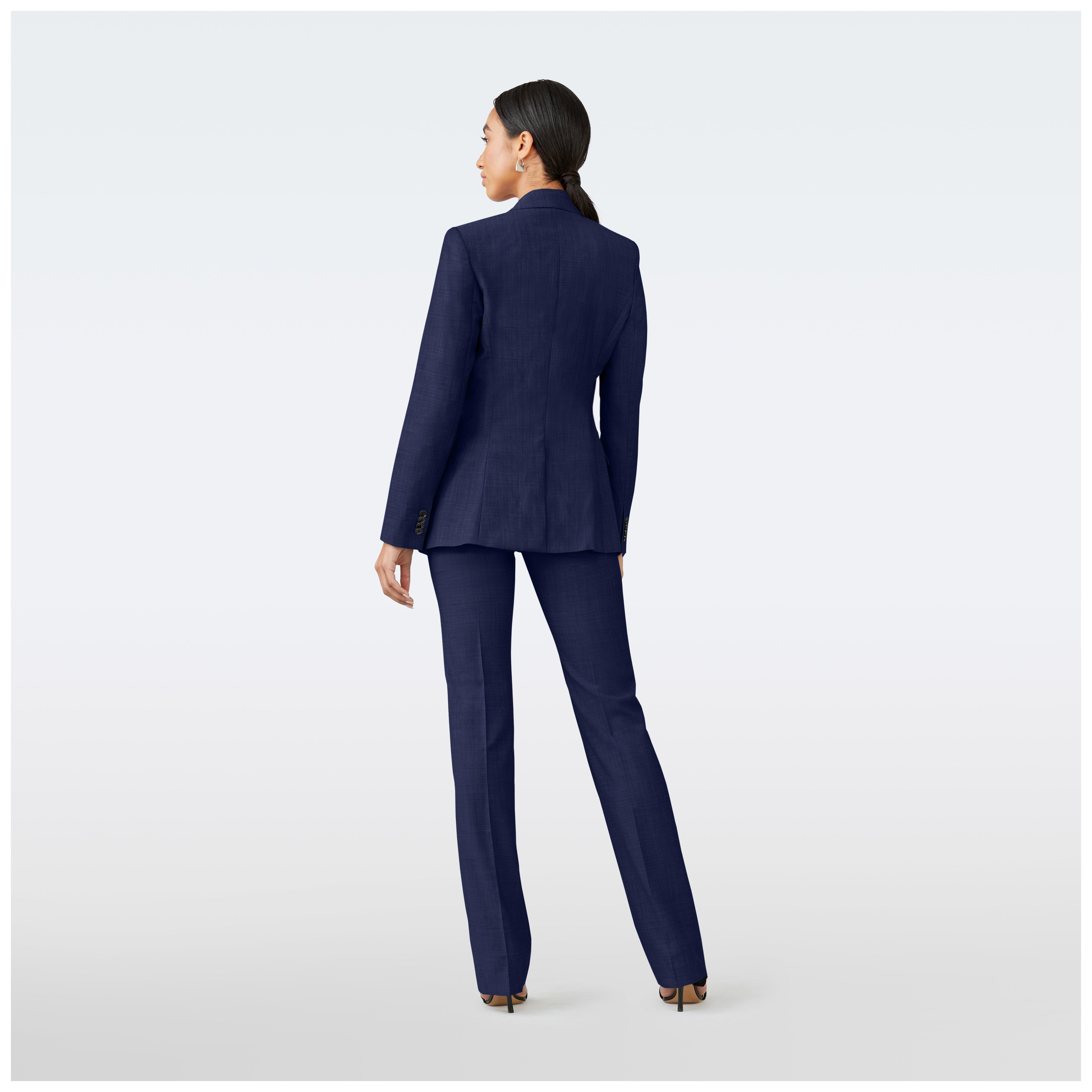 Product thumbnail 2 Blue blazer women - Hayle Solid Design from Premium Indochino Collection