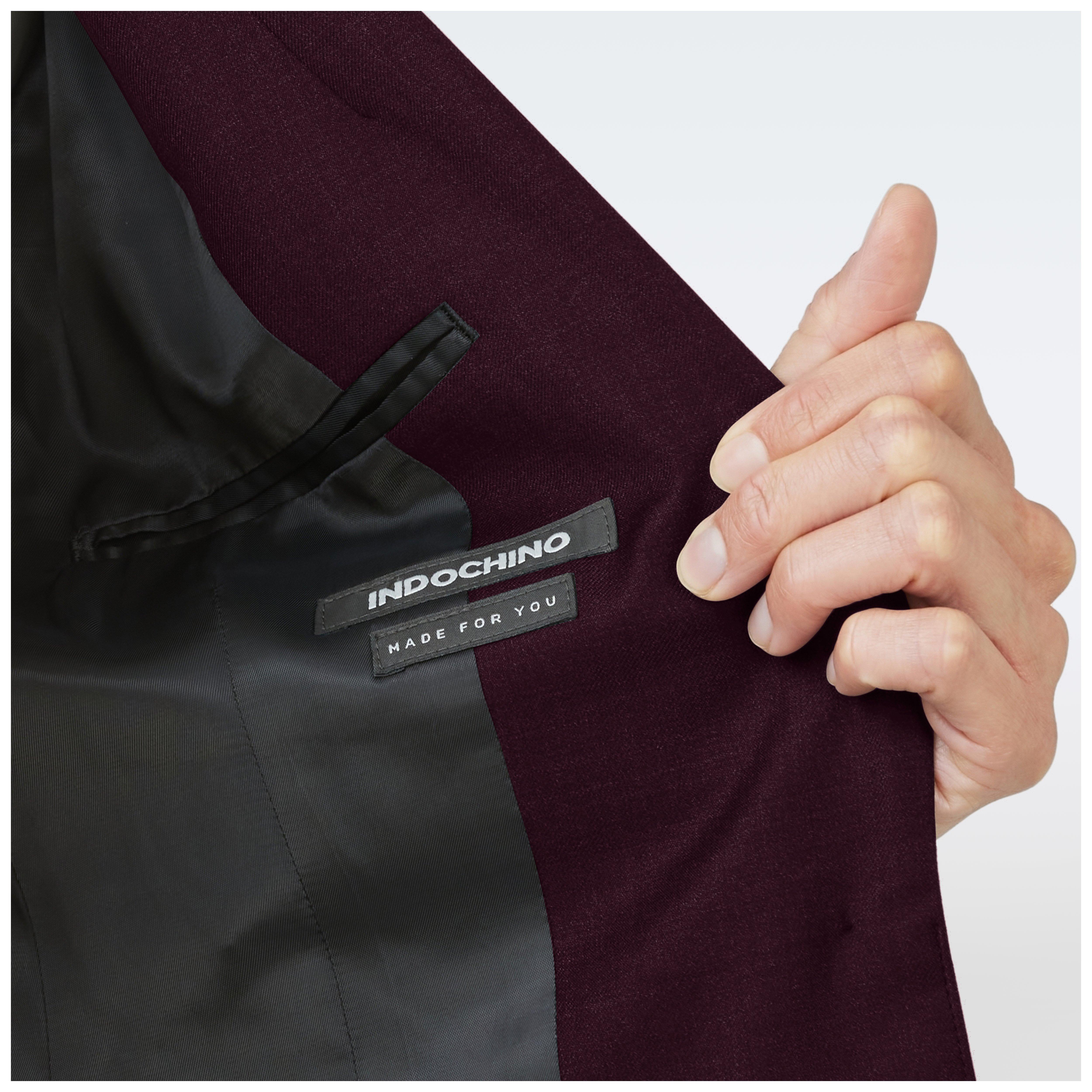 Product thumbnail 3 Burgundy blazer women - Hemsworth Solid Design from Premium Indochino Collection