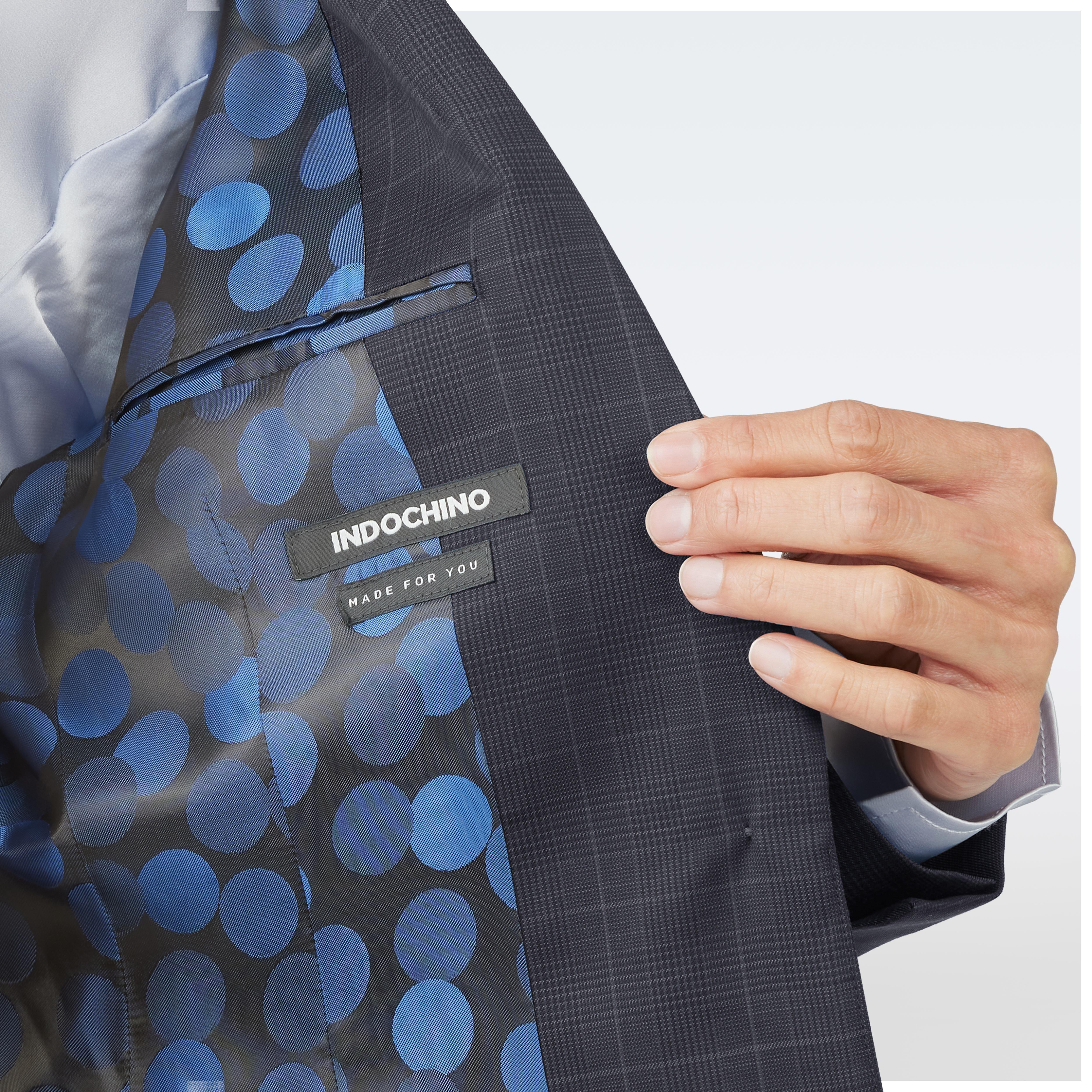 Product thumbnail 3 Gray blazer women - Hemsworth Plaid Design from Premium Indochino Collection