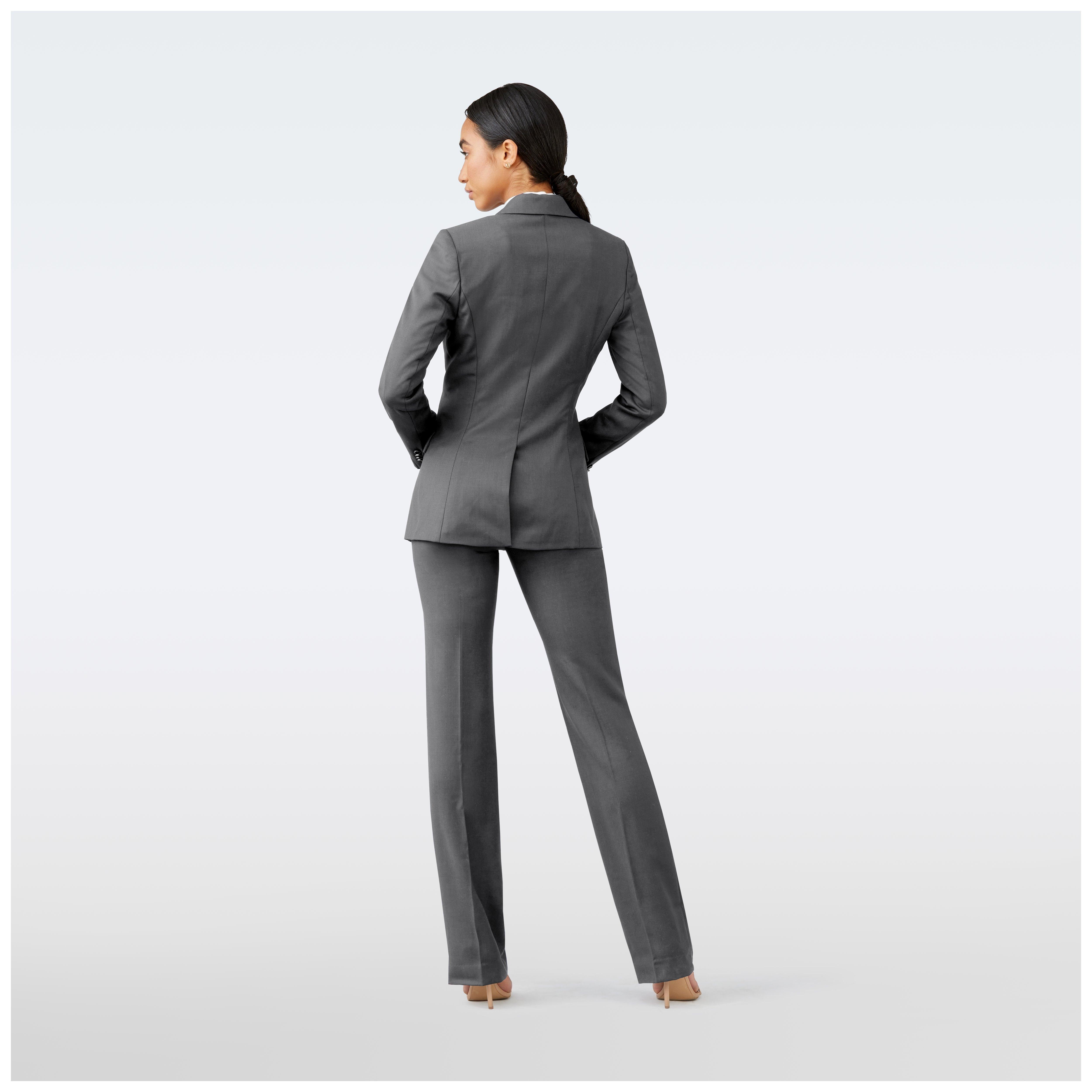 Product thumbnail 2 Gray blazer women - Highbridge Solid Design from Luxury Indochino Collection
