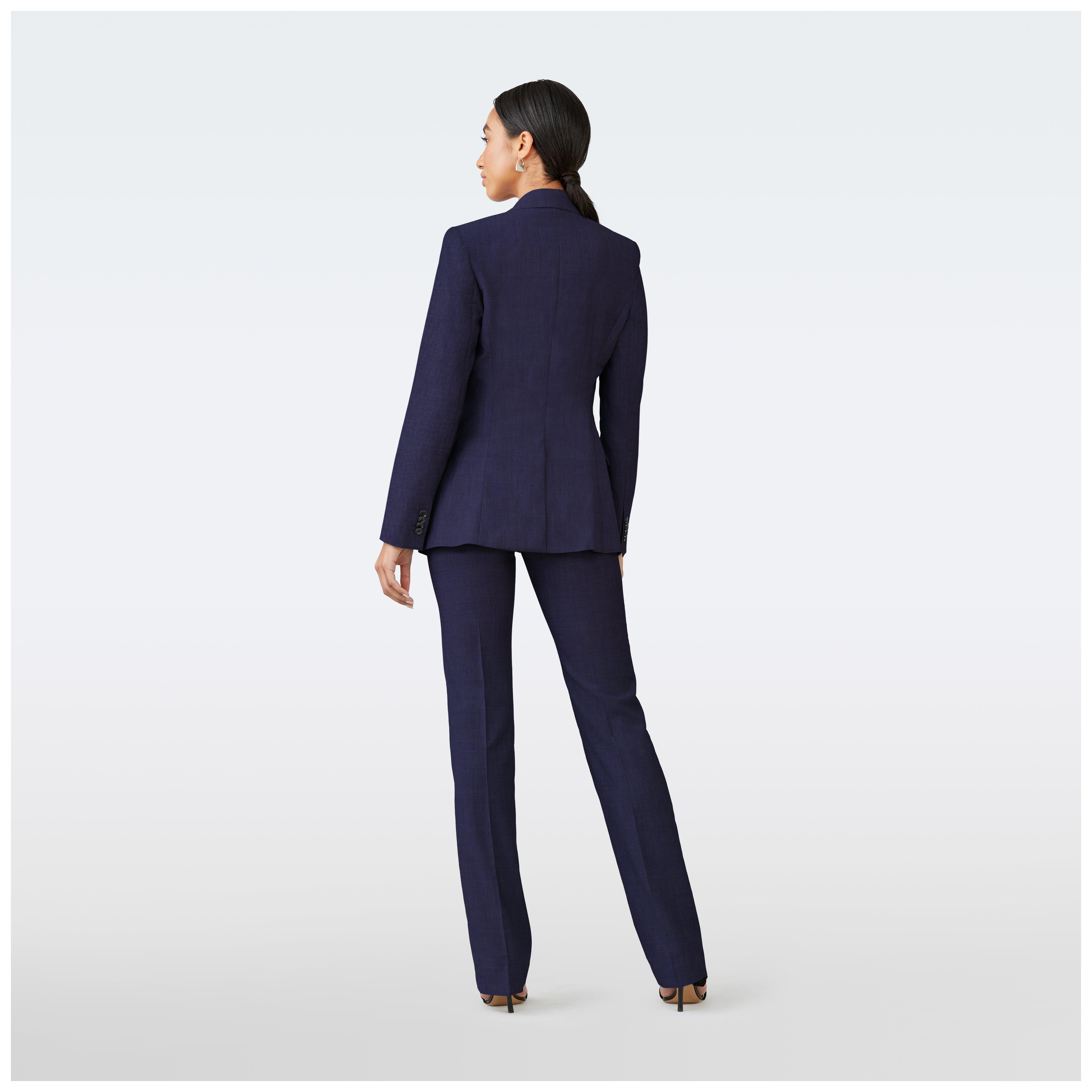 Product thumbnail 2 Navy blazer women - Milano Solid Design from Italian Indochino Collection