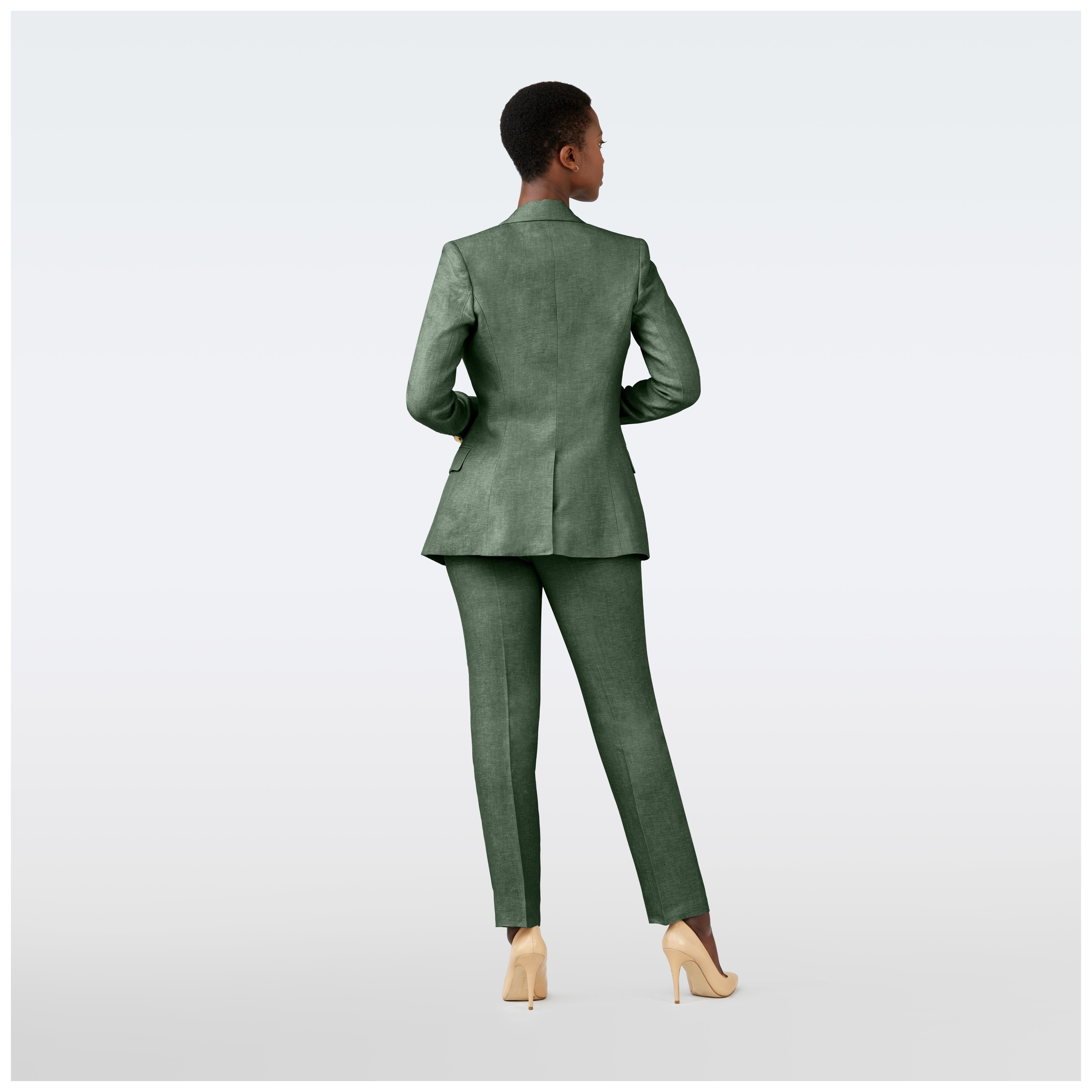 Product thumbnail 2 Green blazer women - Sailsbury Solid Design from Spring / Summer Indochino Collection