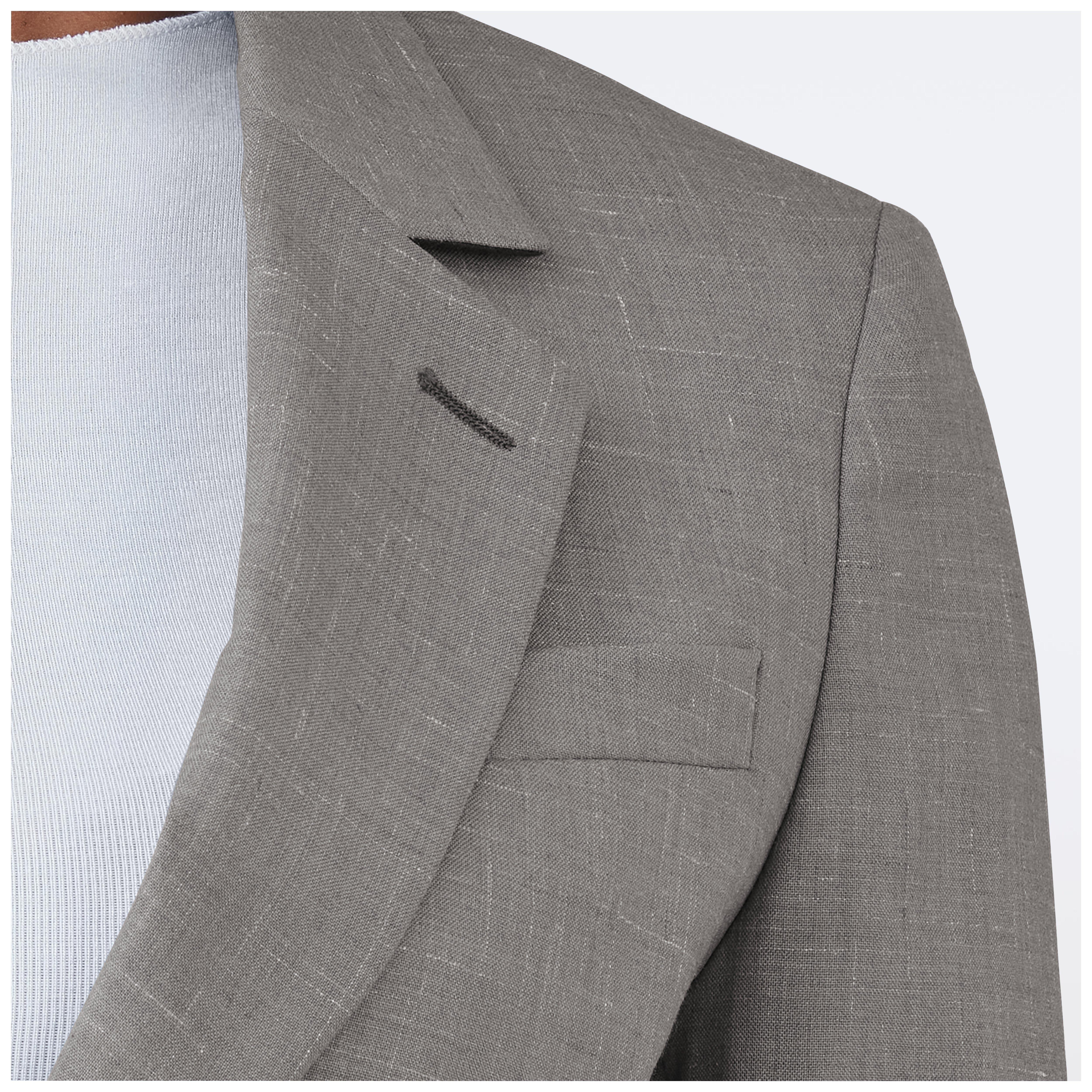Product thumbnail 4 Gray blazer women - Stockport Solid Design from Spring / Summer Indochino Collection