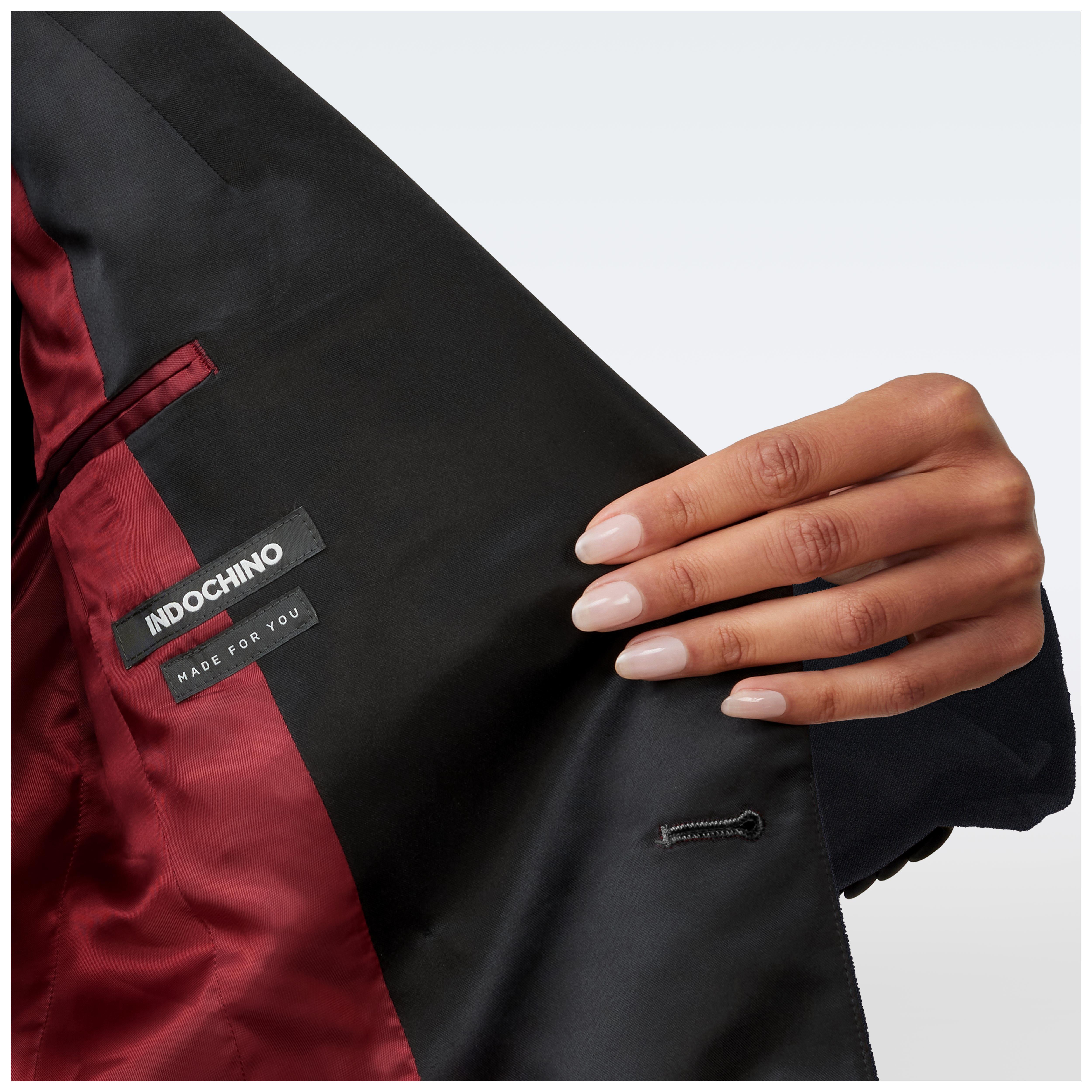 Product thumbnail 3 Blue blazer women - Hampton Solid Design from Tuxedo Indochino Collection