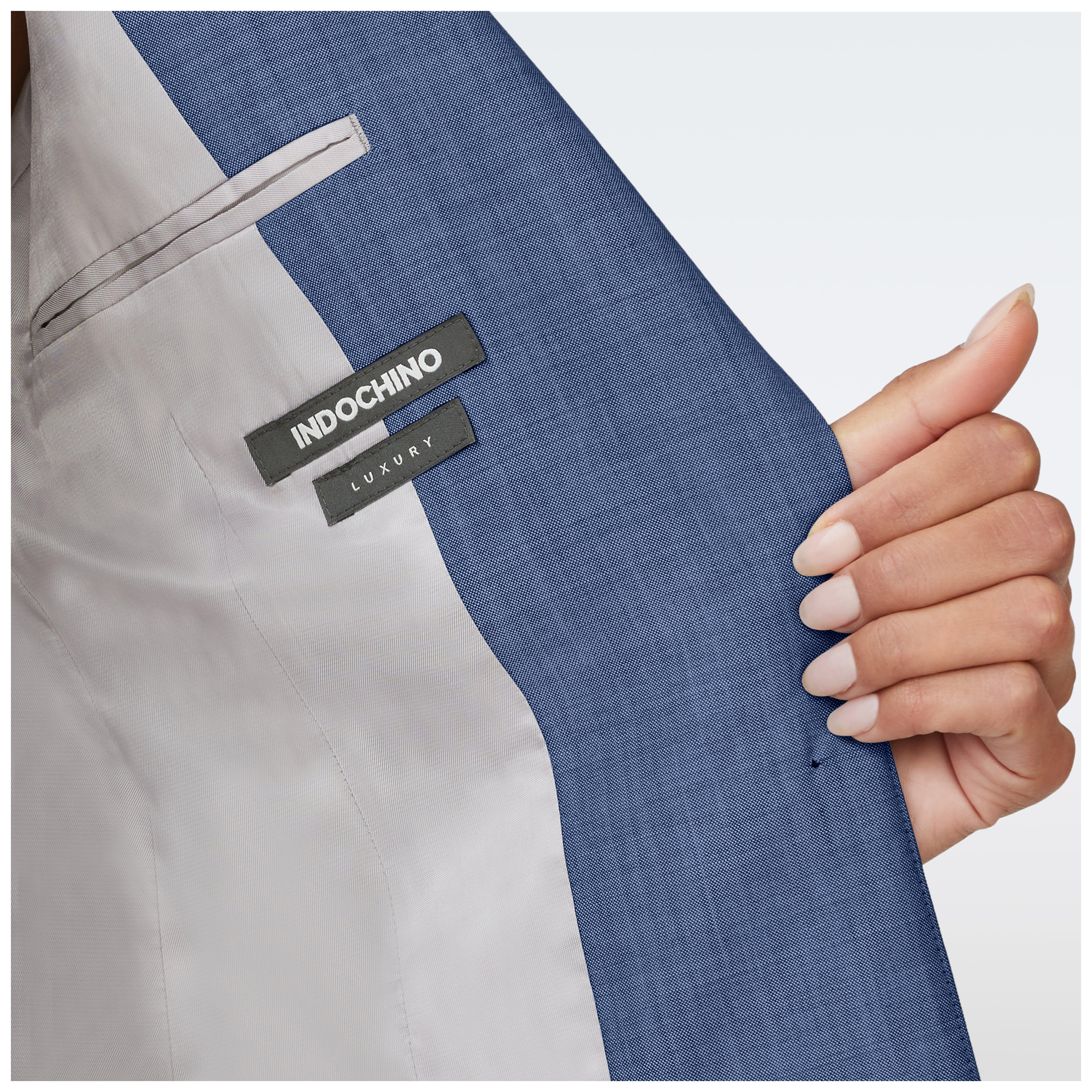 Product thumbnail 3 Blue blazer women - Milano Solid Design from Italian Indochino Collection