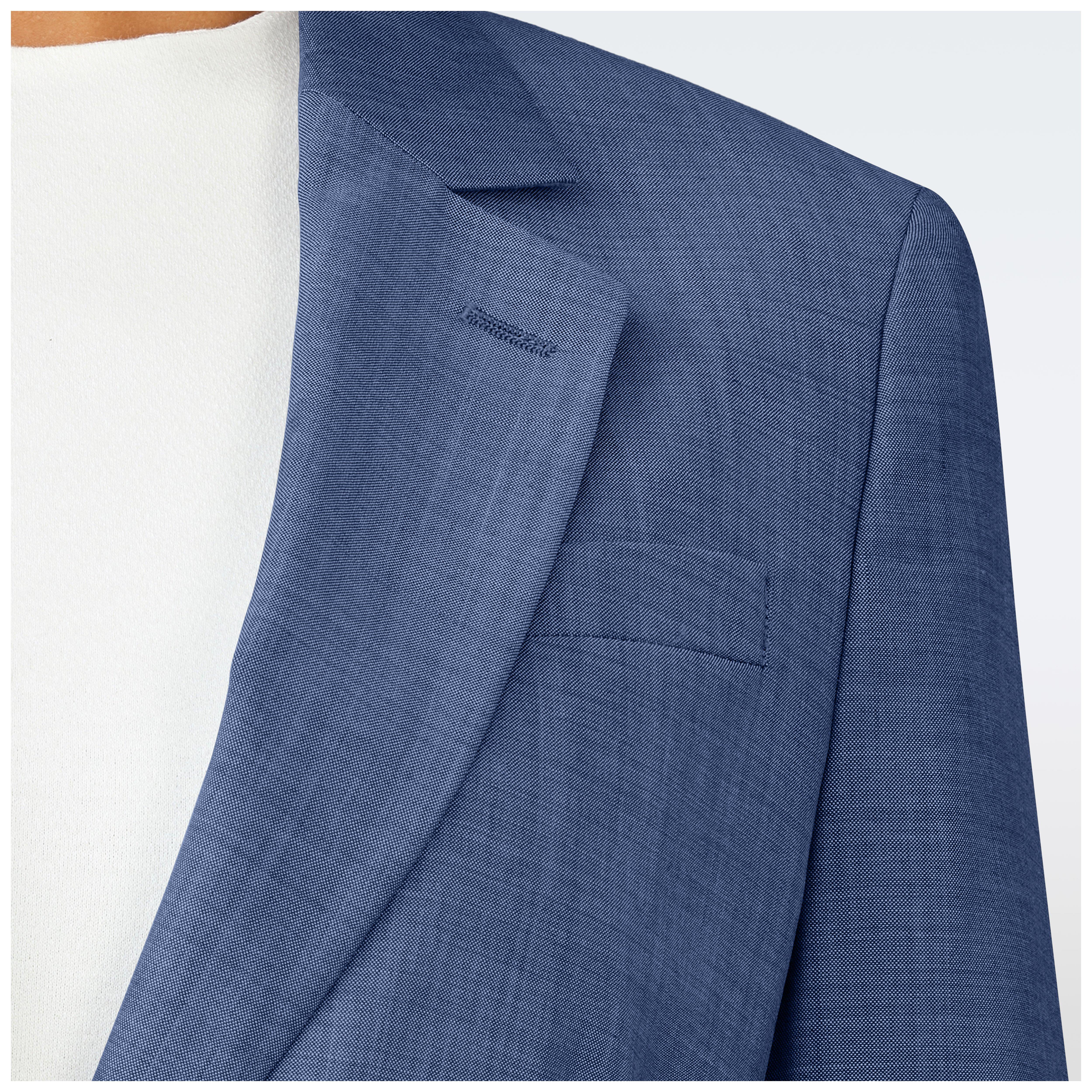 Product thumbnail 4 Blue blazer women - Milano Solid Design from Italian Indochino Collection