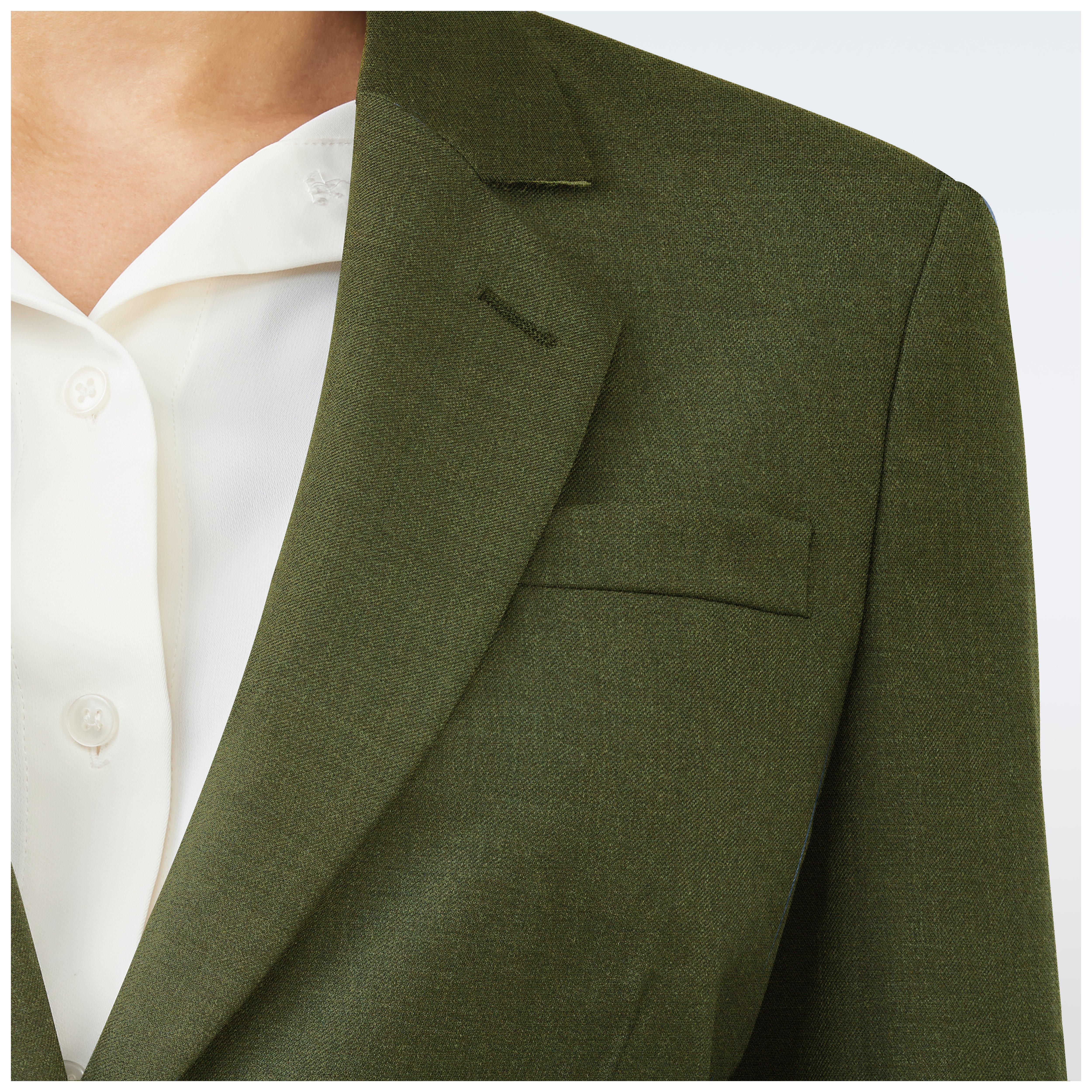 Product thumbnail 4 Olive blazer women - Howell Solid Design from Luxury Indochino Collection