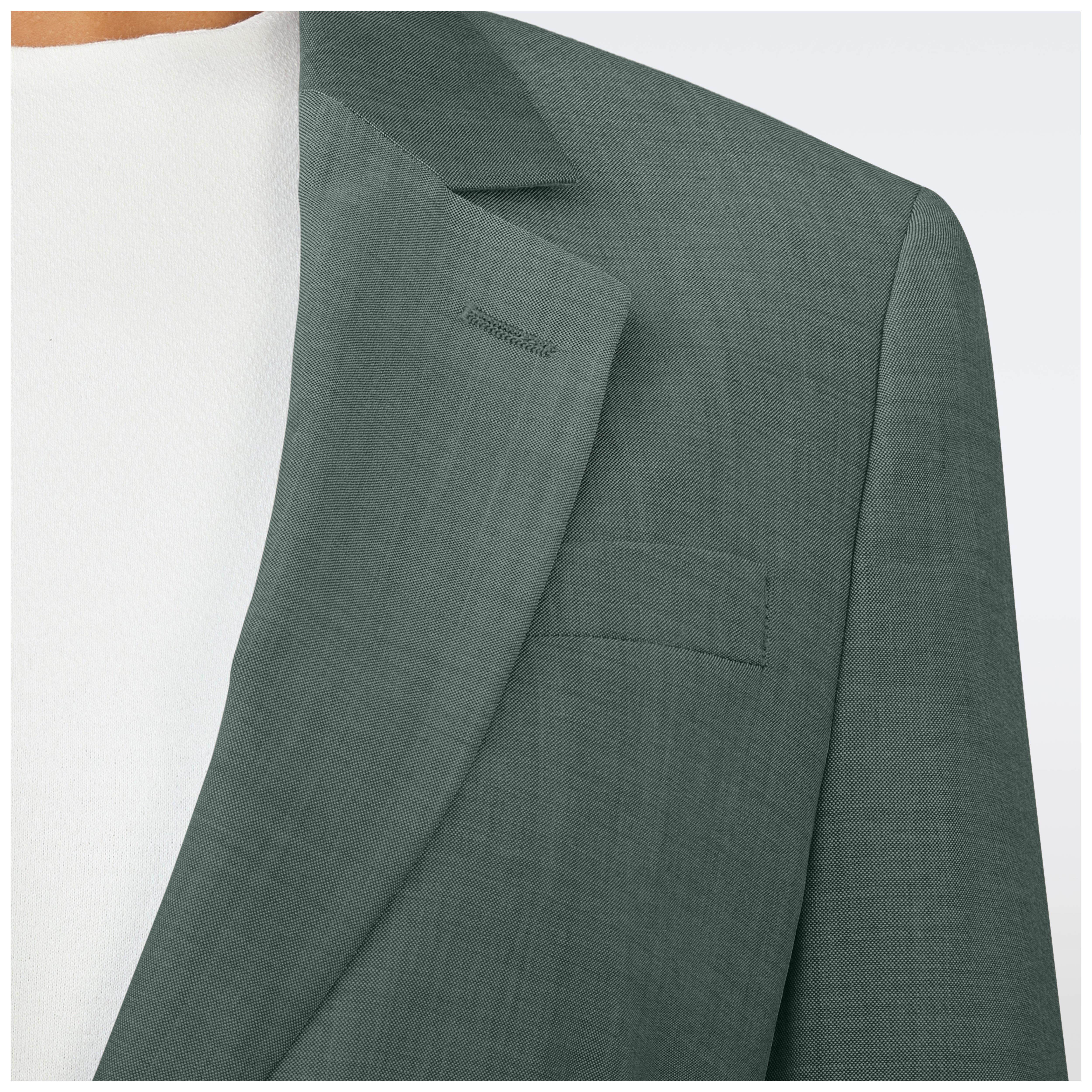 Product thumbnail 4 Green blazer women - Hamilton Solid Design from Luxury Indochino Collection