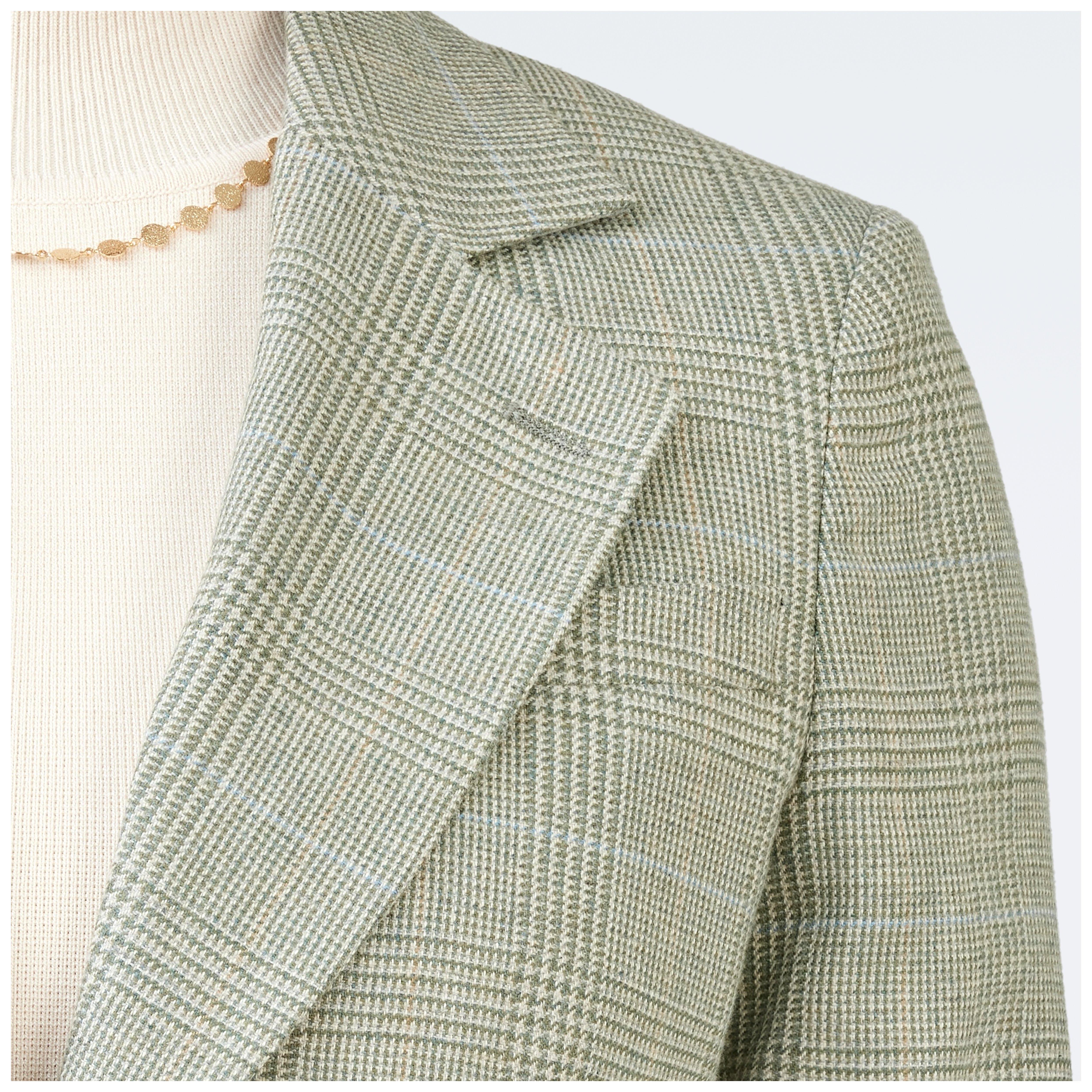 Product thumbnail 4 Green blazer women - Plaid Design from british Indochino Collection