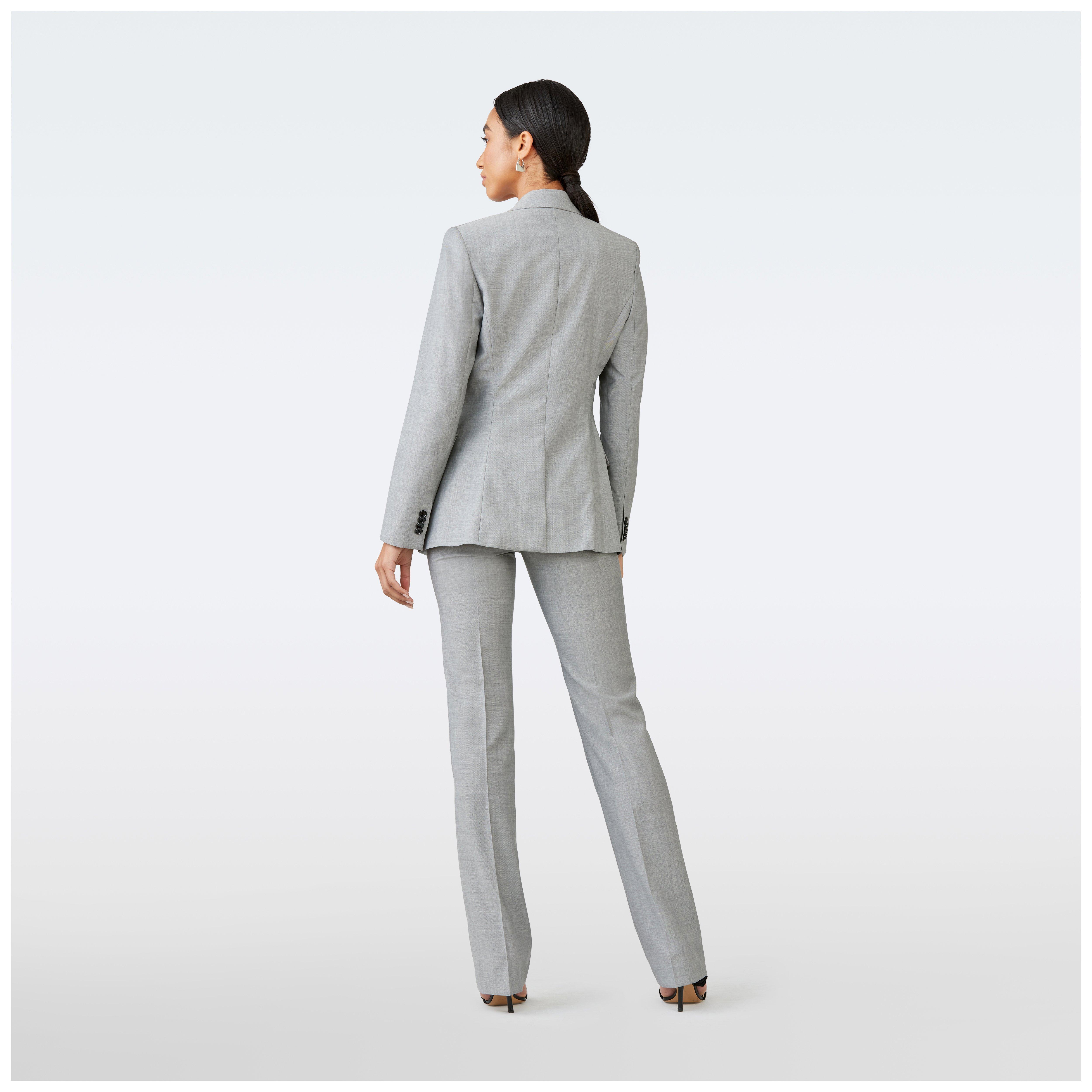 Product thumbnail 2 Gray blazer women - Hamilton Solid Design from Luxury Indochino Collection