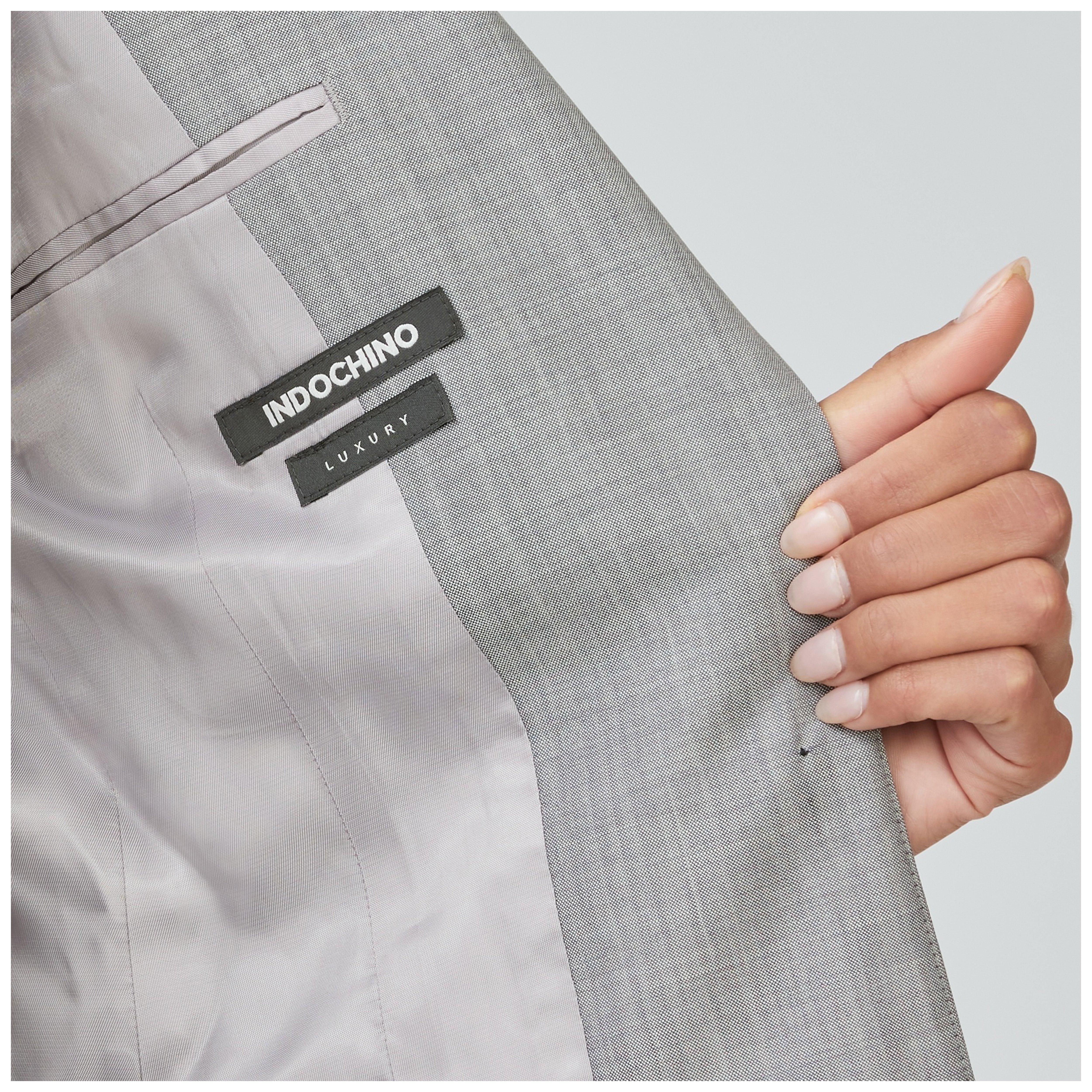 Product thumbnail 3 Gray blazer women - Hamilton Solid Design from Luxury Indochino Collection