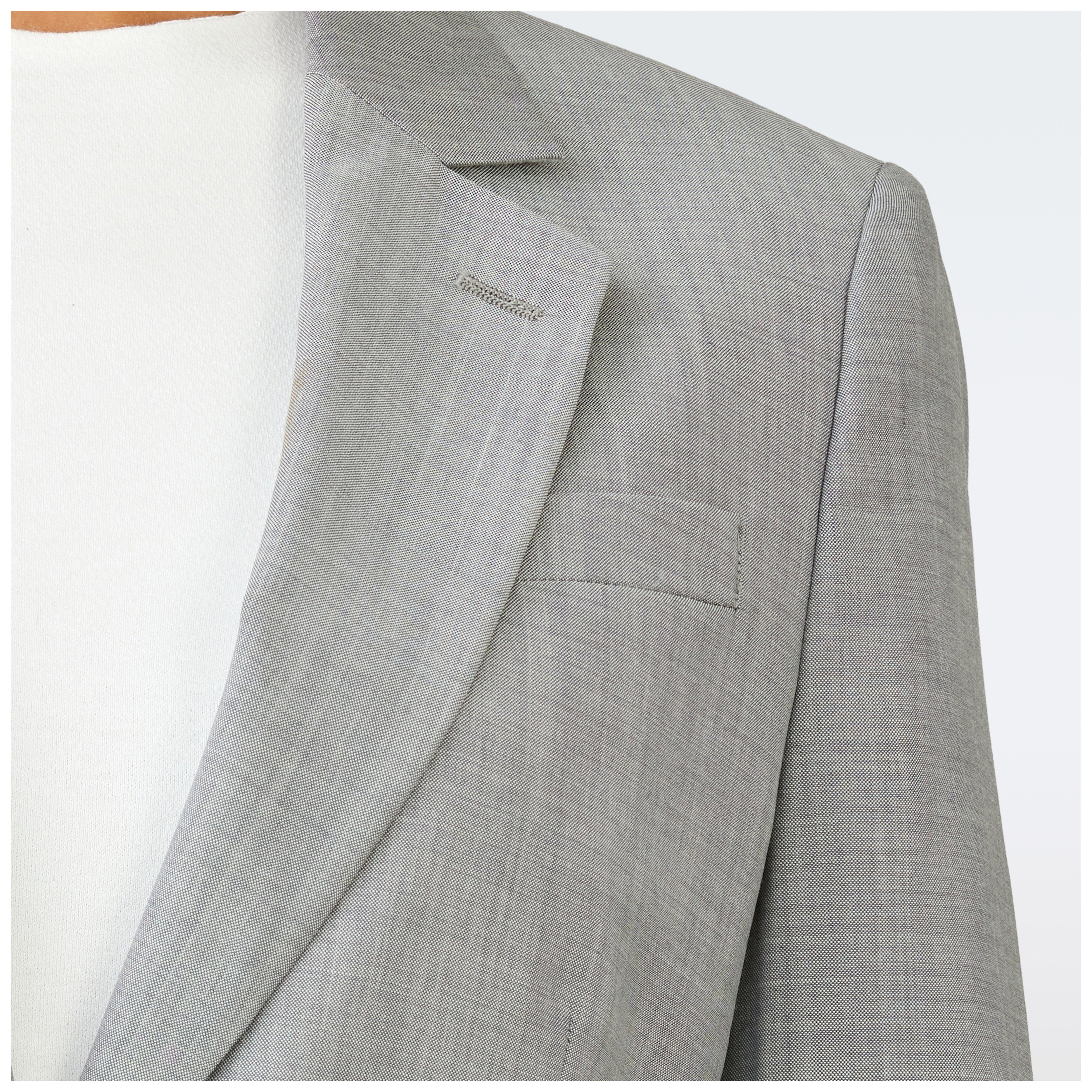 Product thumbnail 4 Gray blazer women - Hamilton Solid Design from Luxury Indochino Collection