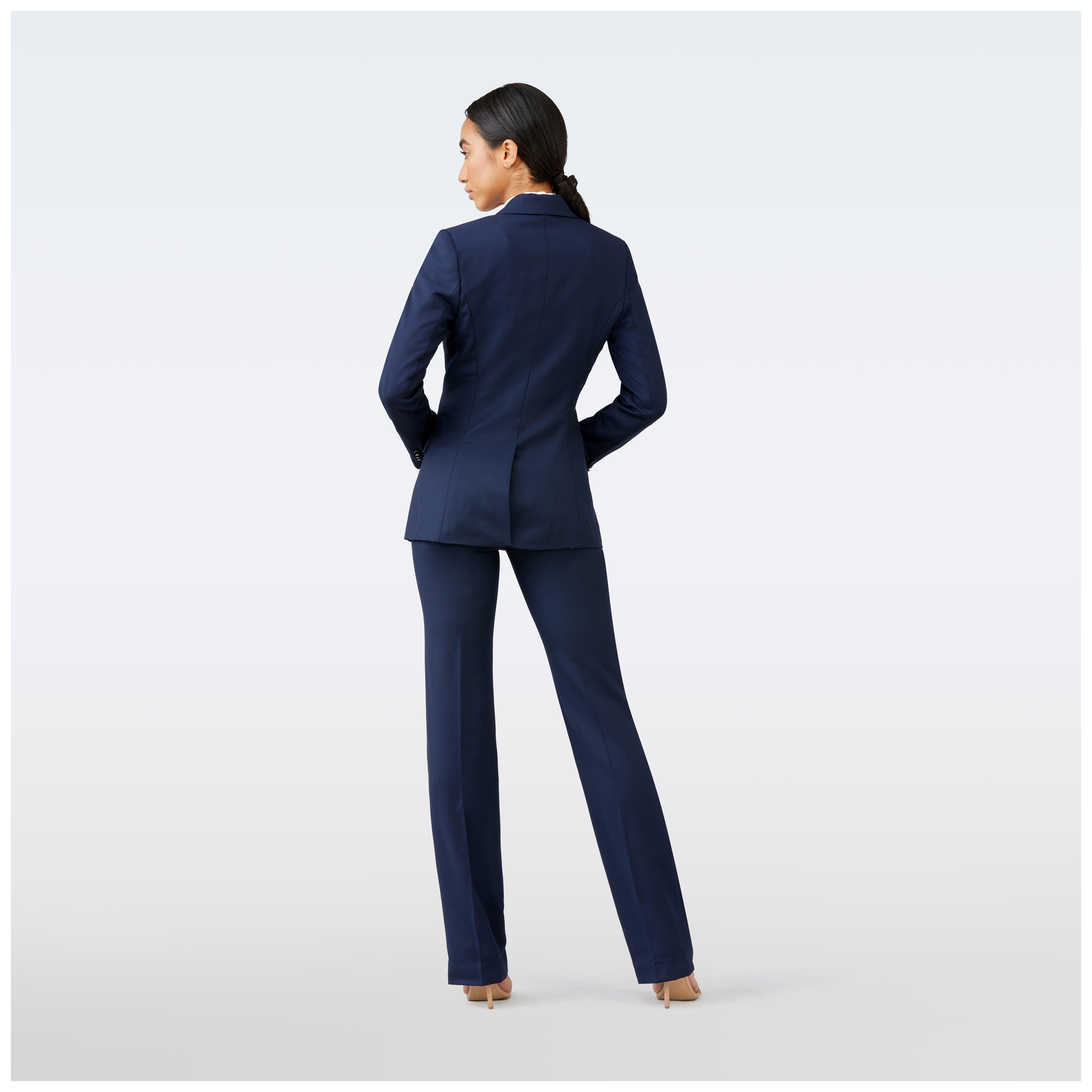 Product thumbnail 2 Blue blazer women - Highbridge Solid Design from Luxury Indochino Collection