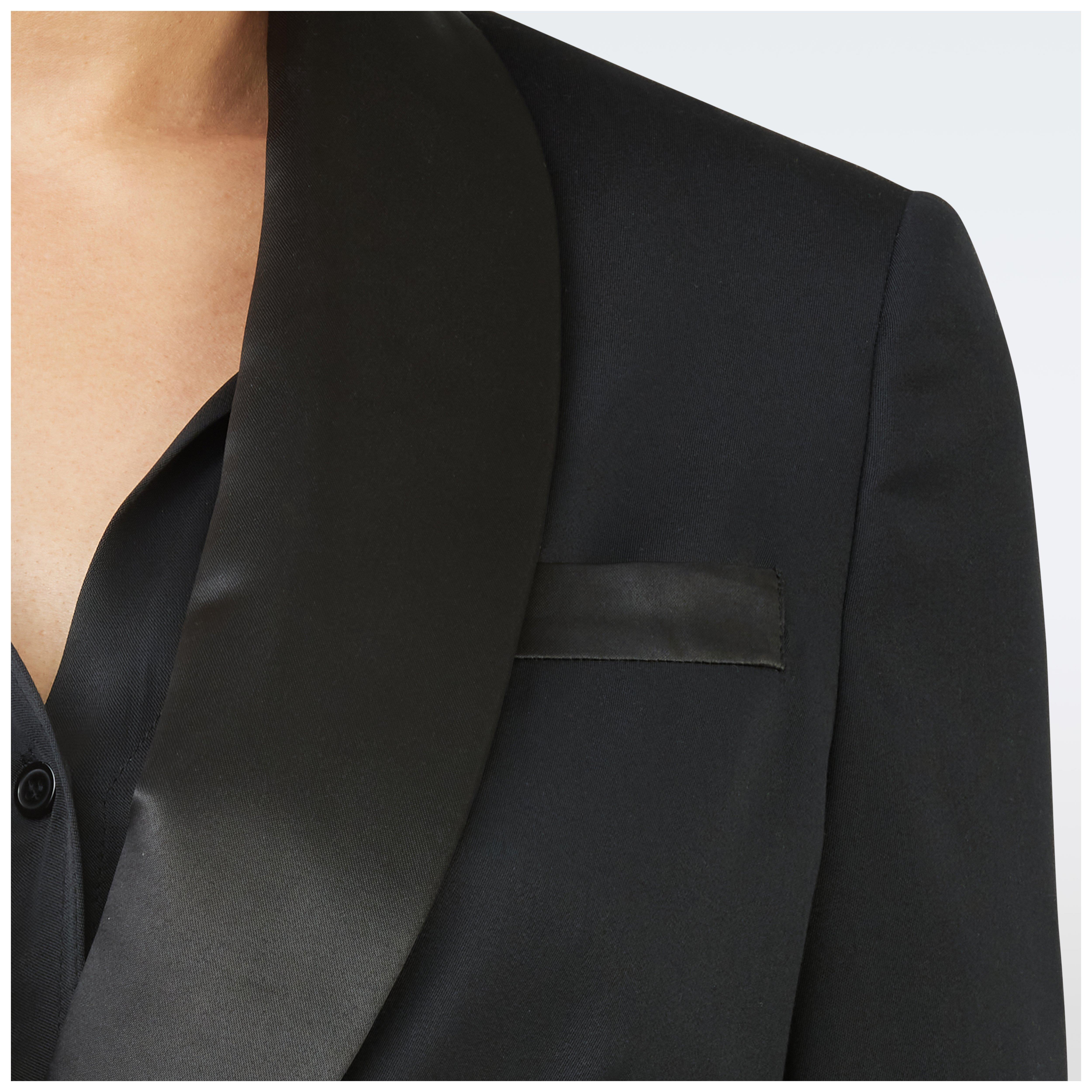 Product thumbnail 4 Black blazer women - Hampton Solid Design from Tuxedo Indochino Collection