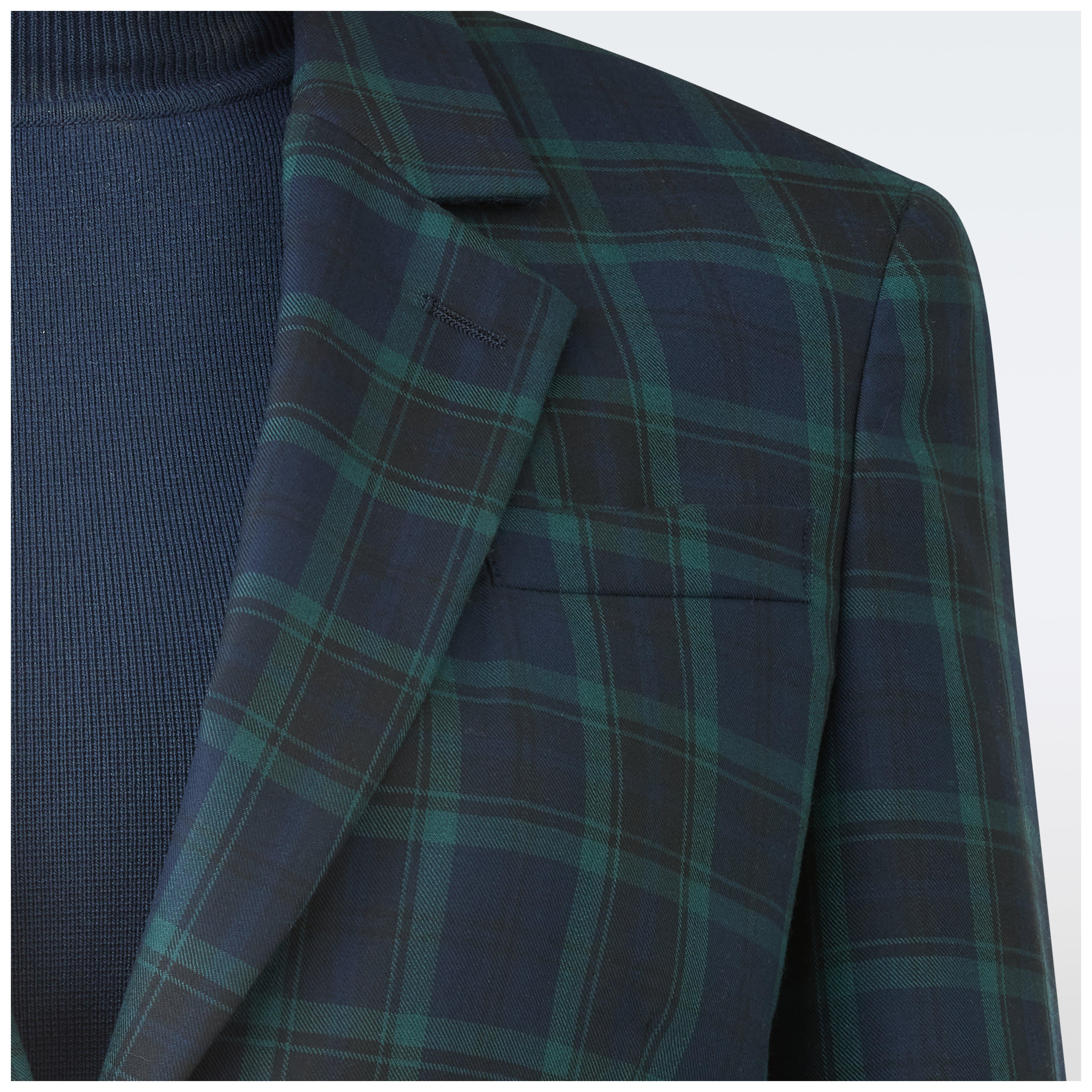 Product thumbnail 3 Navy blazer women - Hampton Plaid Design from Luxury Indochino Collection