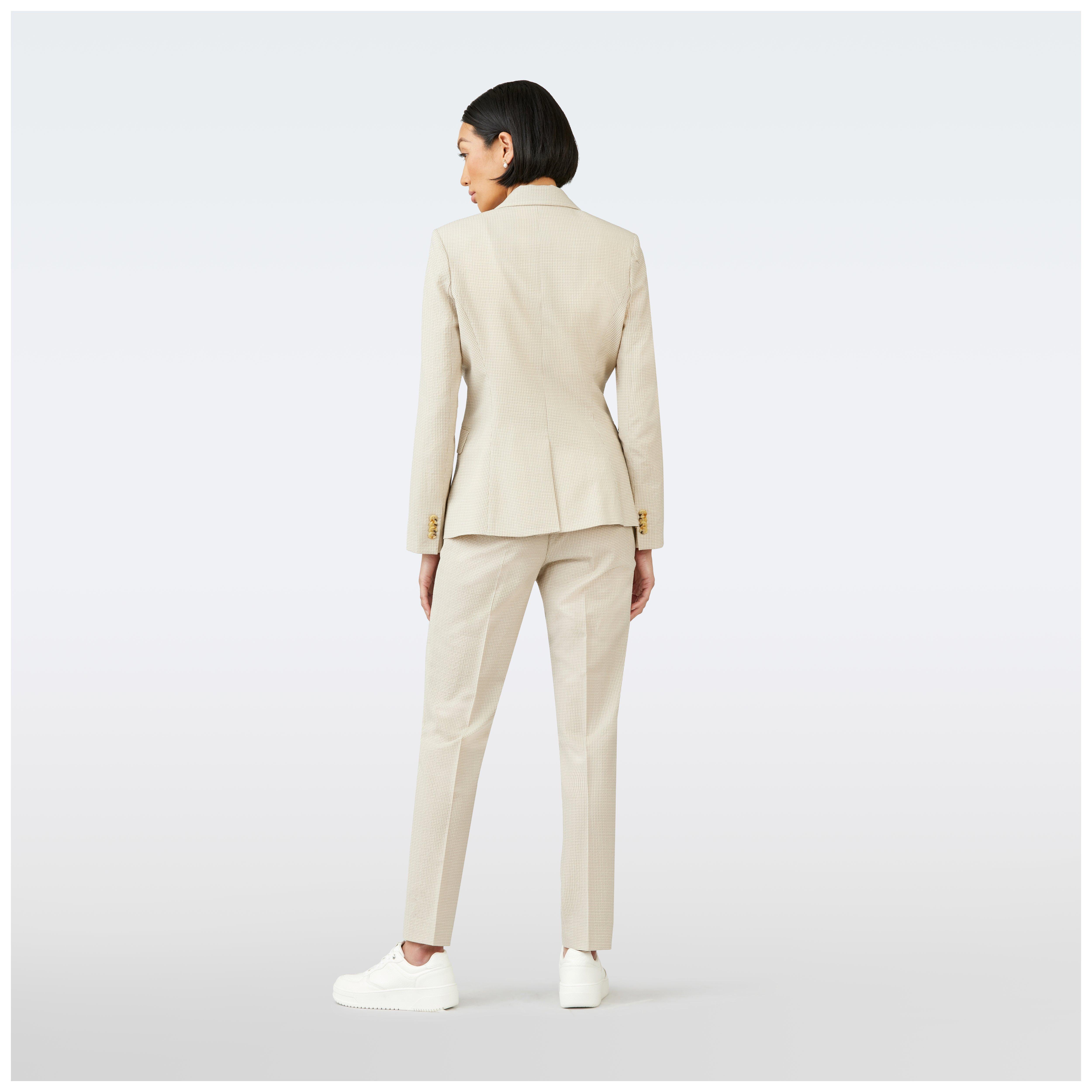 Product thumbnail 2 Cream blazer women - Loddon Checked Design from Spring / Summer Indochino Collection