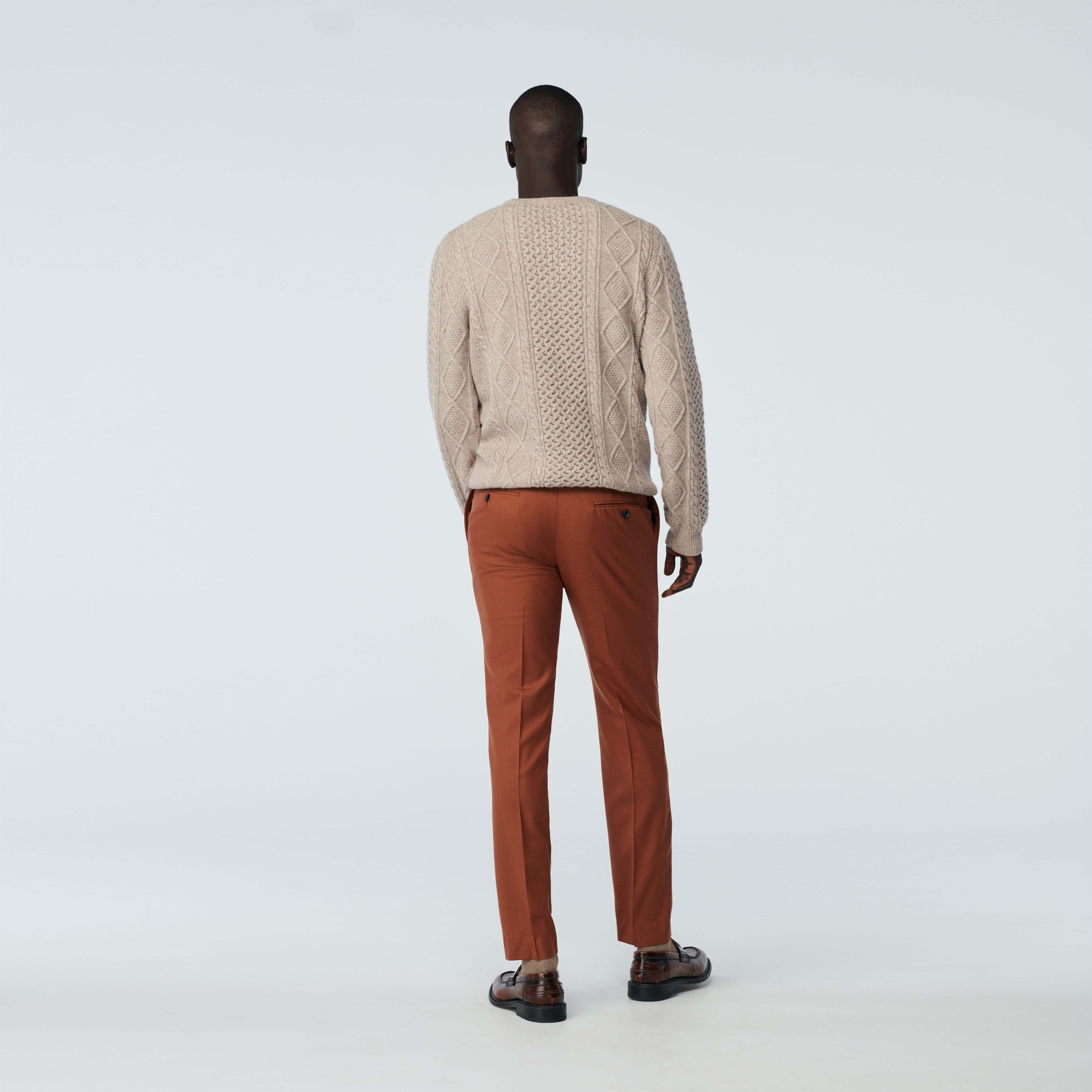 Product thumbnail 2 Brown pants - Harrogate Solid Design from Luxury Indochino Collection