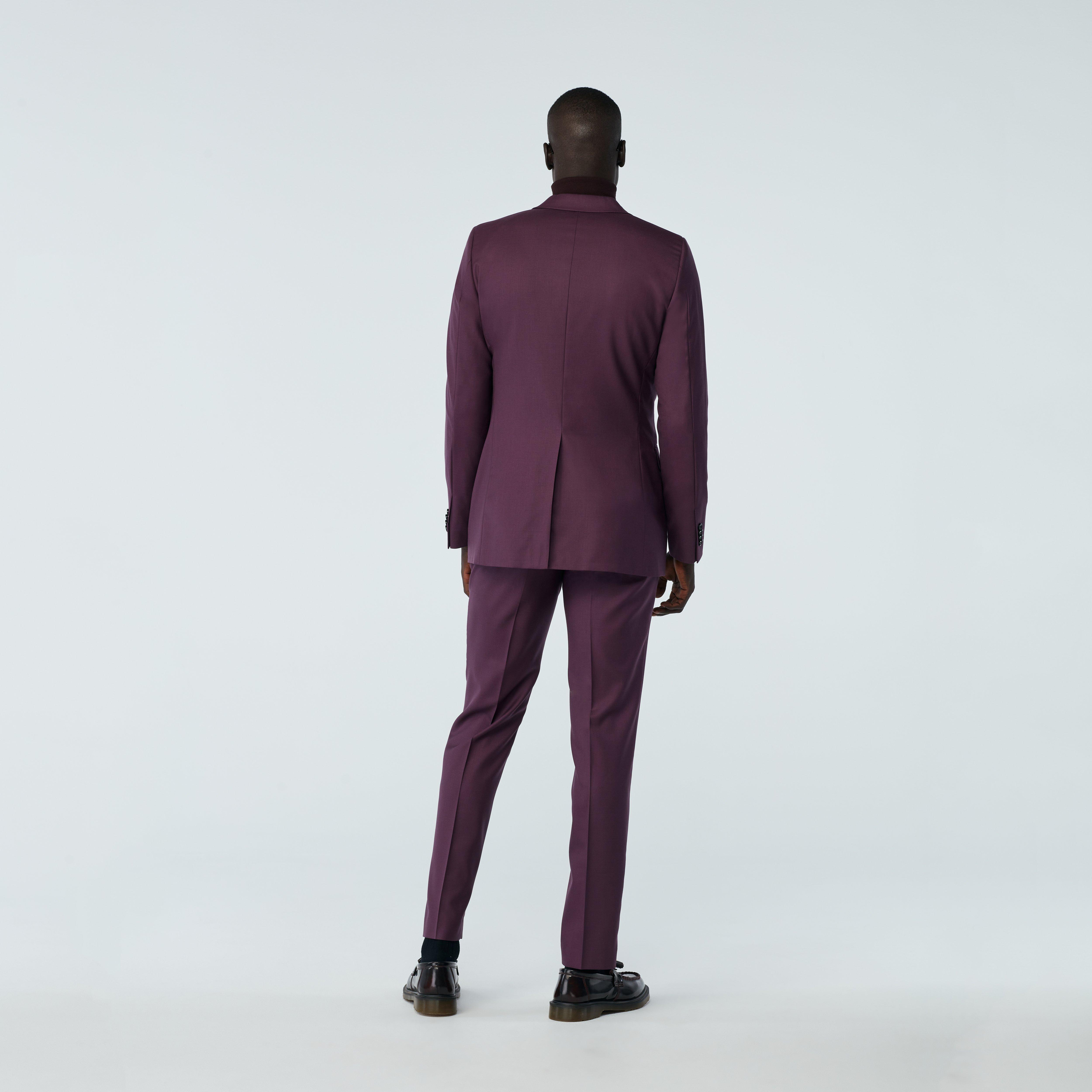 Product thumbnail 2 Purple blazer - Hayle Solid Design from Premium Indochino Collection