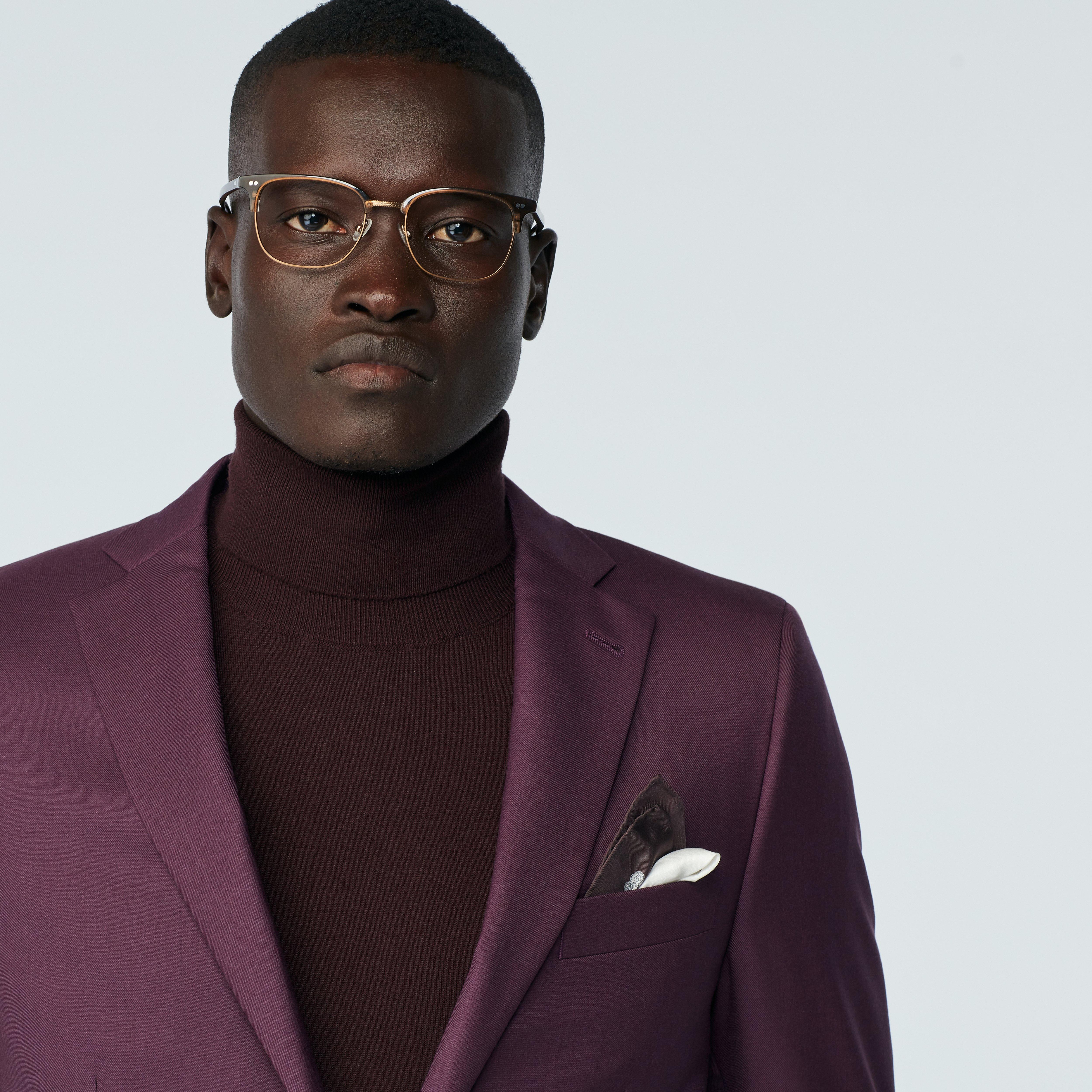 Product thumbnail 4 Purple blazer - Hayle Solid Design from Premium Indochino Collection