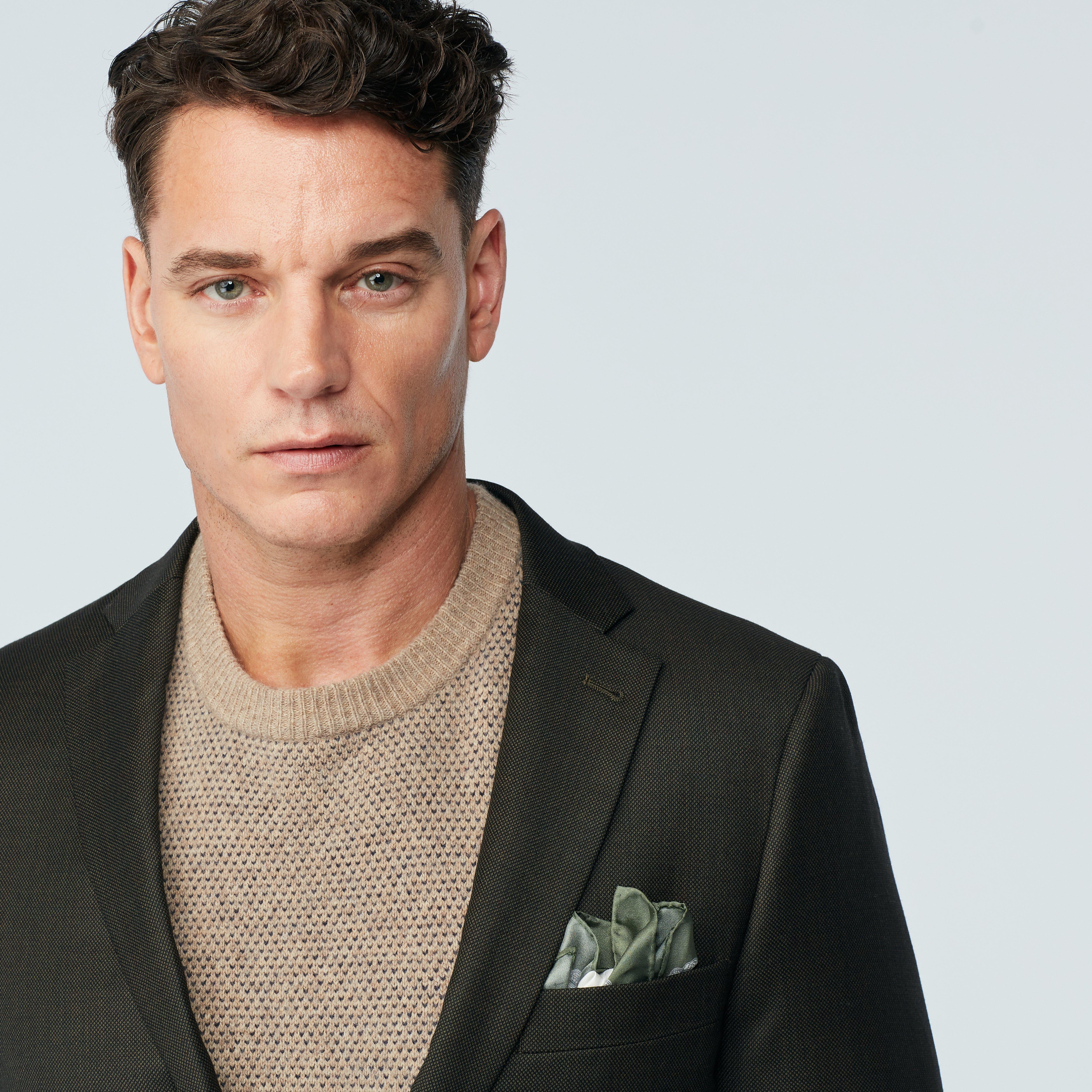 Product thumbnail 6 Olive suit - Highbridge Solid Design from Luxury Spring / Summer Indochino Collection