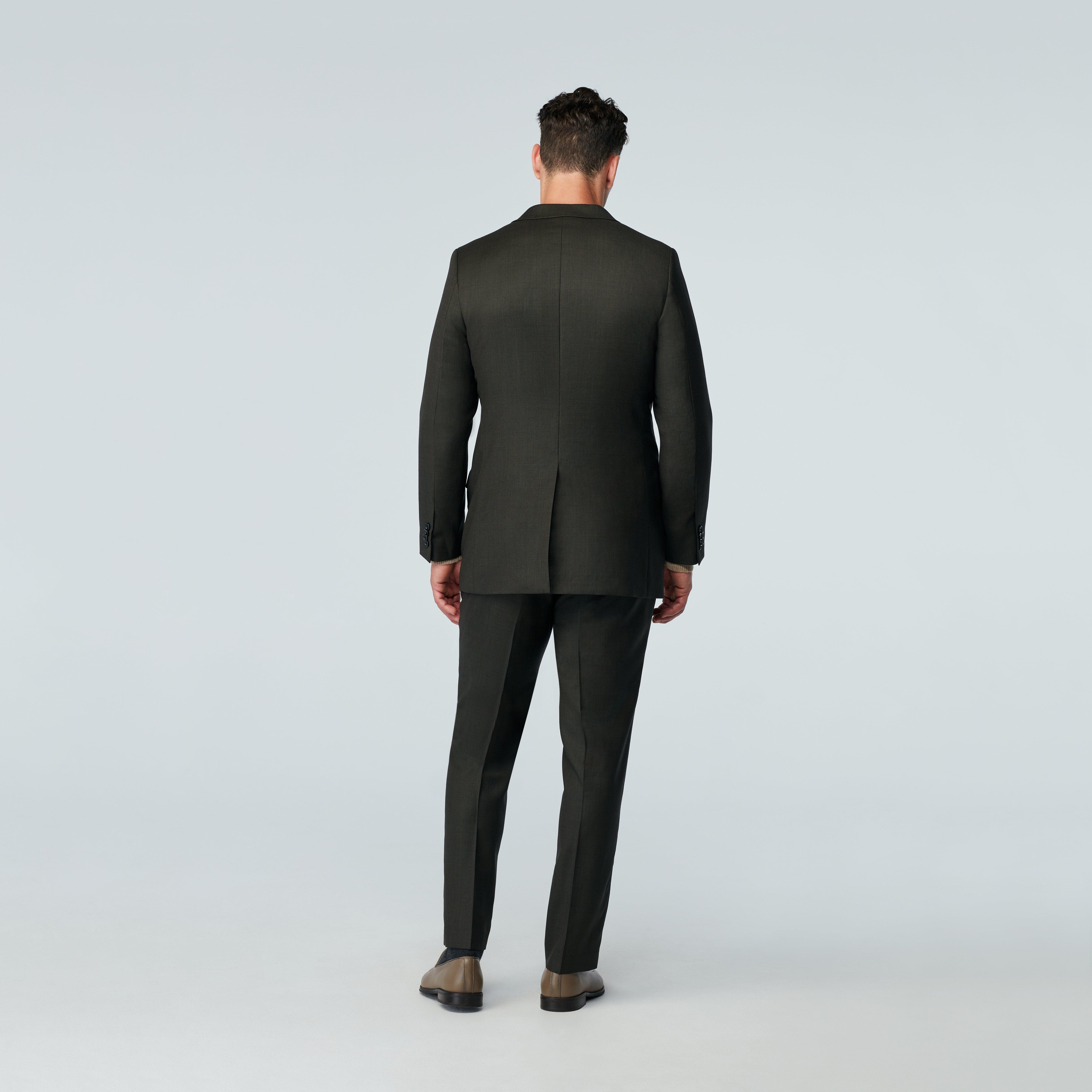 Product thumbnail 2 Olive blazer - Highbridge Solid Design from Luxury Indochino Collection