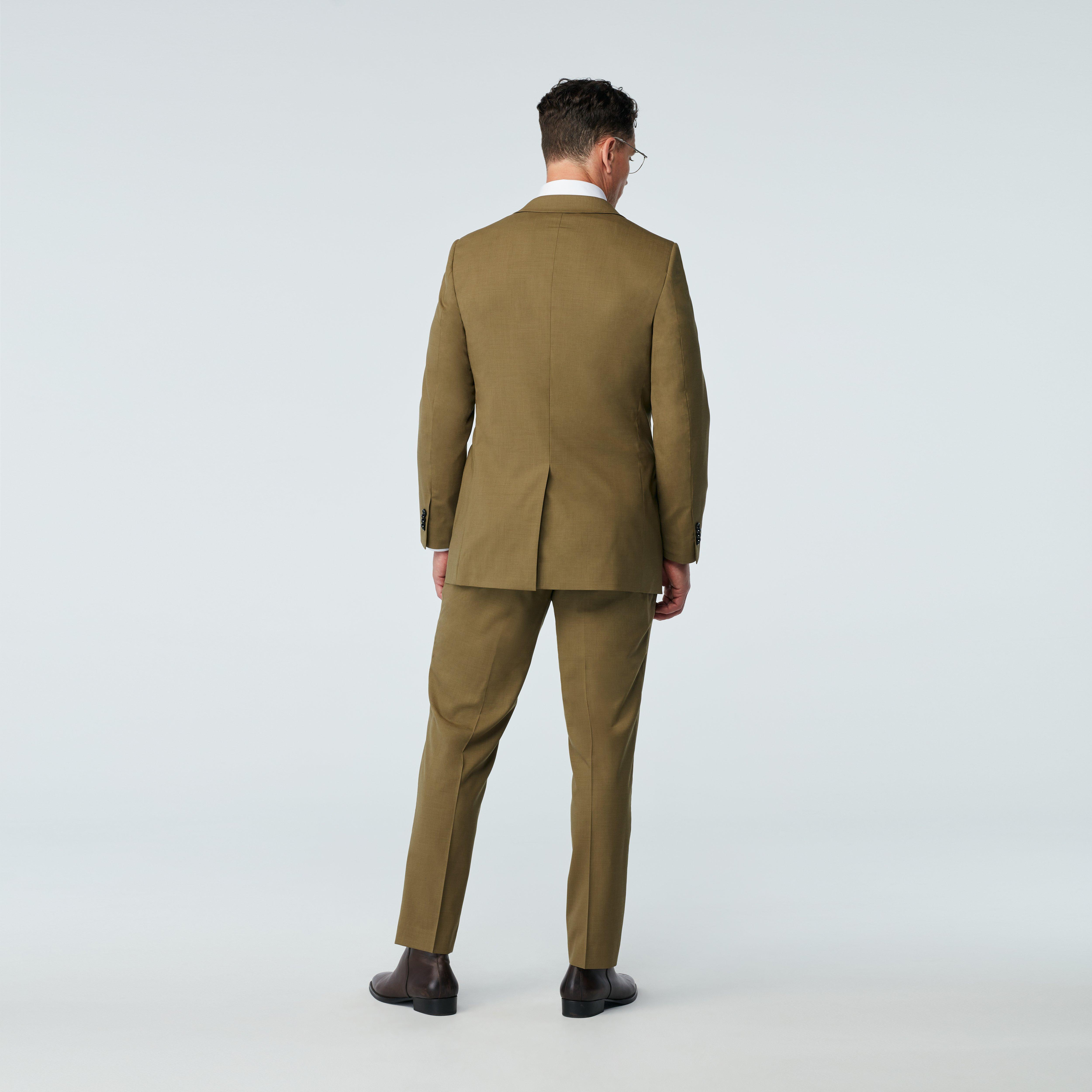 Product thumbnail 2 Olive suit - Howell Solid Design from Luxury Indochino Collection