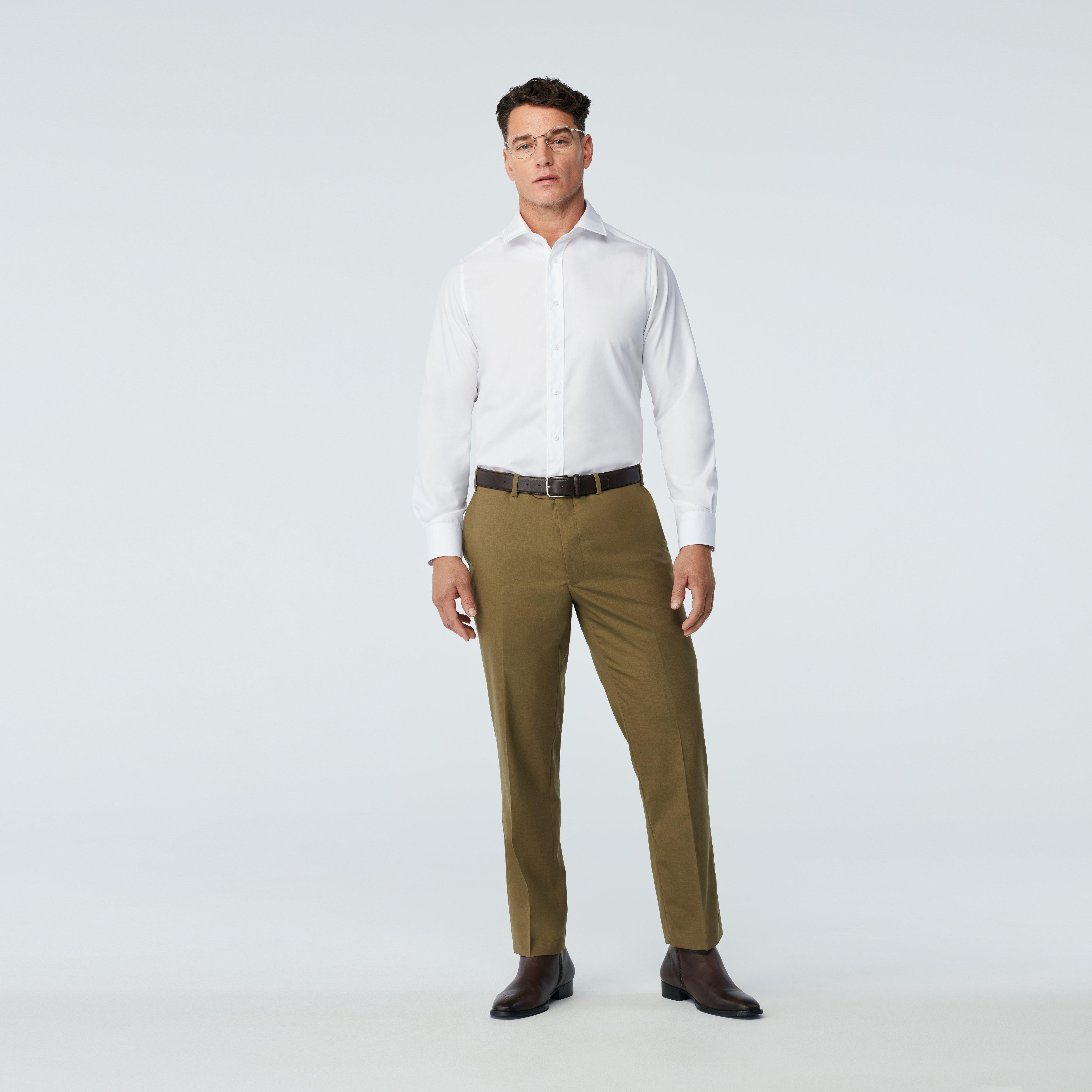 Product thumbnail 3 Olive suit - Howell Solid Design from Luxury Indochino Collection