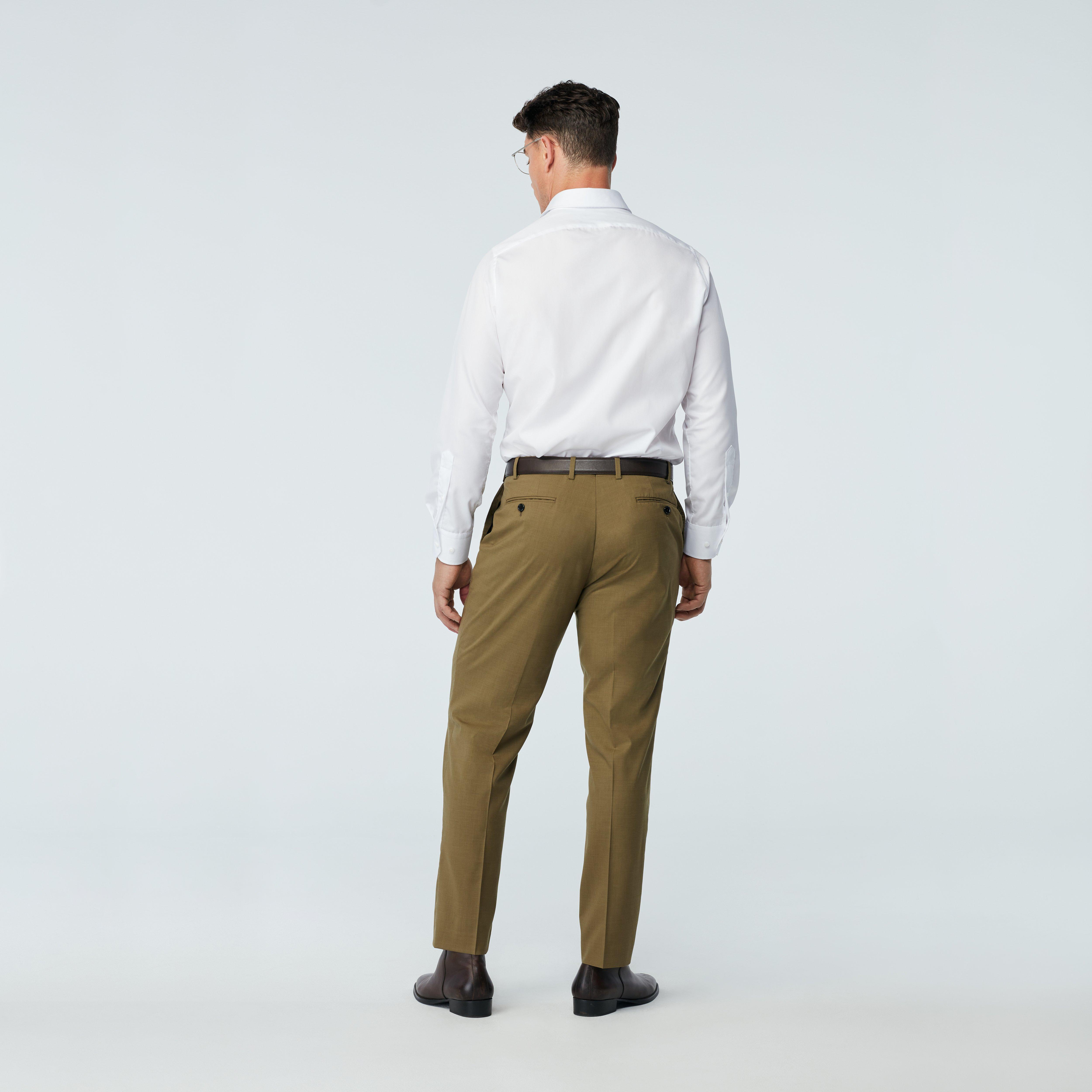 Product thumbnail 2 Olive pants - Howell Solid Design from Luxury Indochino Collection