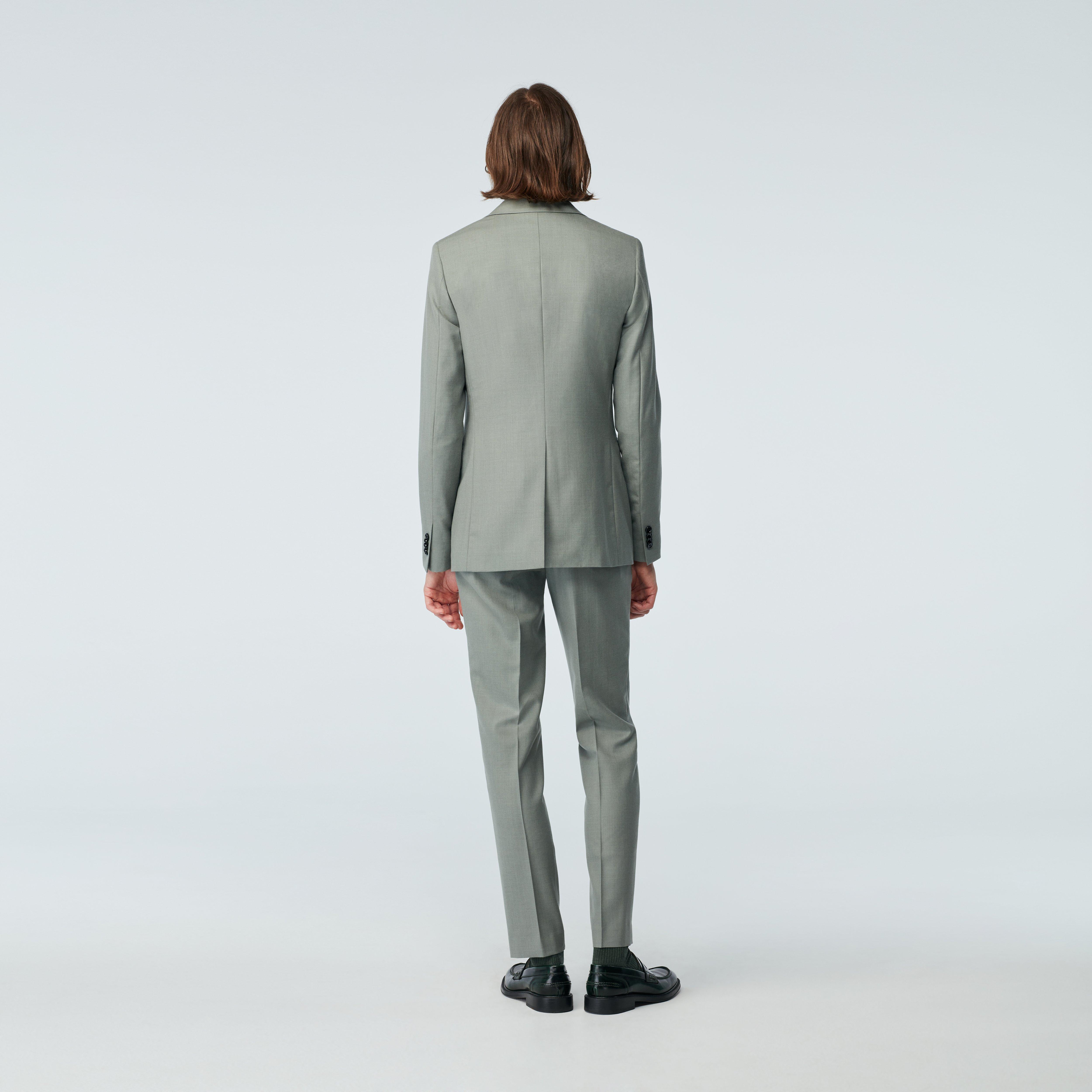 Product thumbnail 2 Green blazer - Hoxton Solid Design from Luxury Indochino Collection