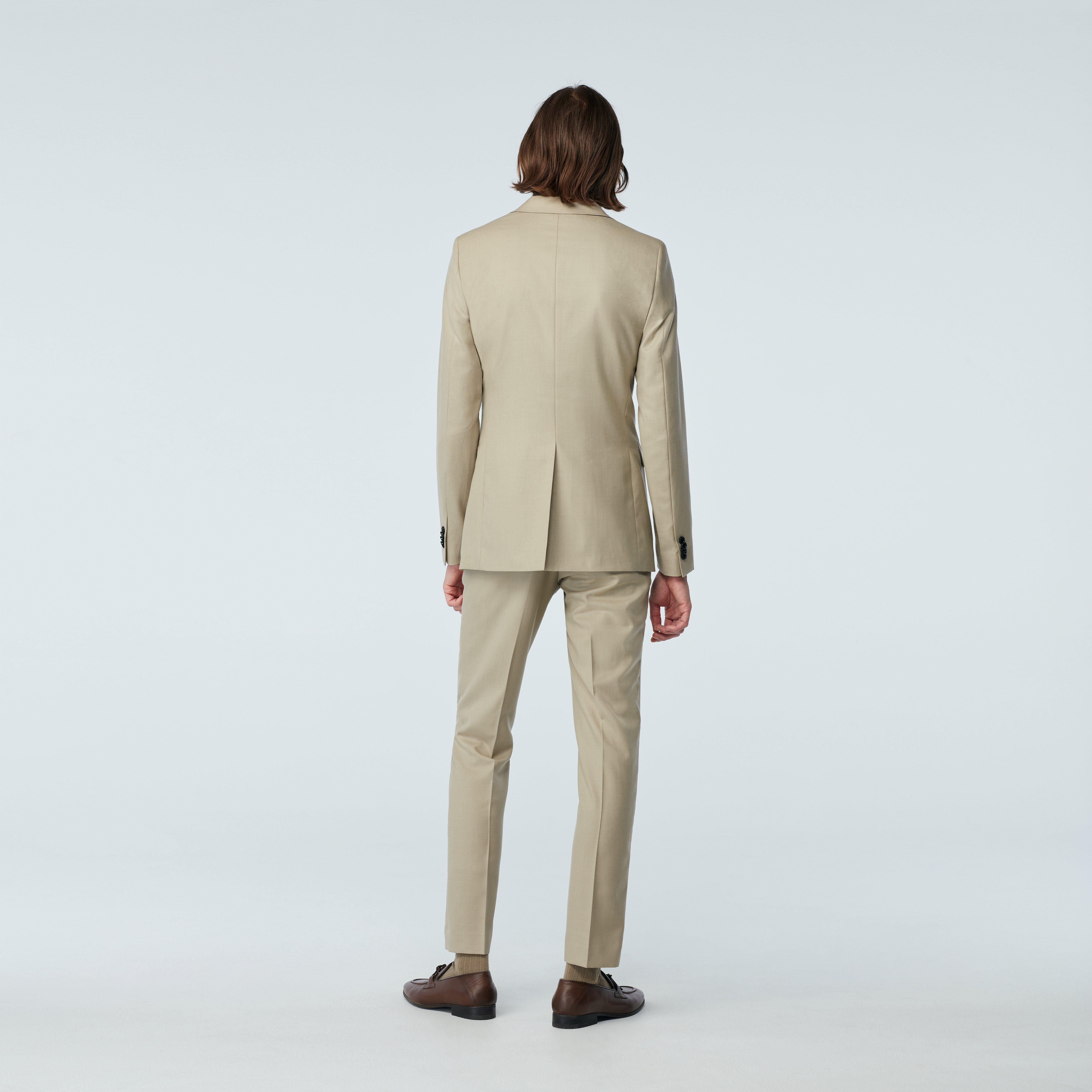 Product thumbnail 2 Sand blazer - Hoxton Solid Design from Luxury Indochino Collection