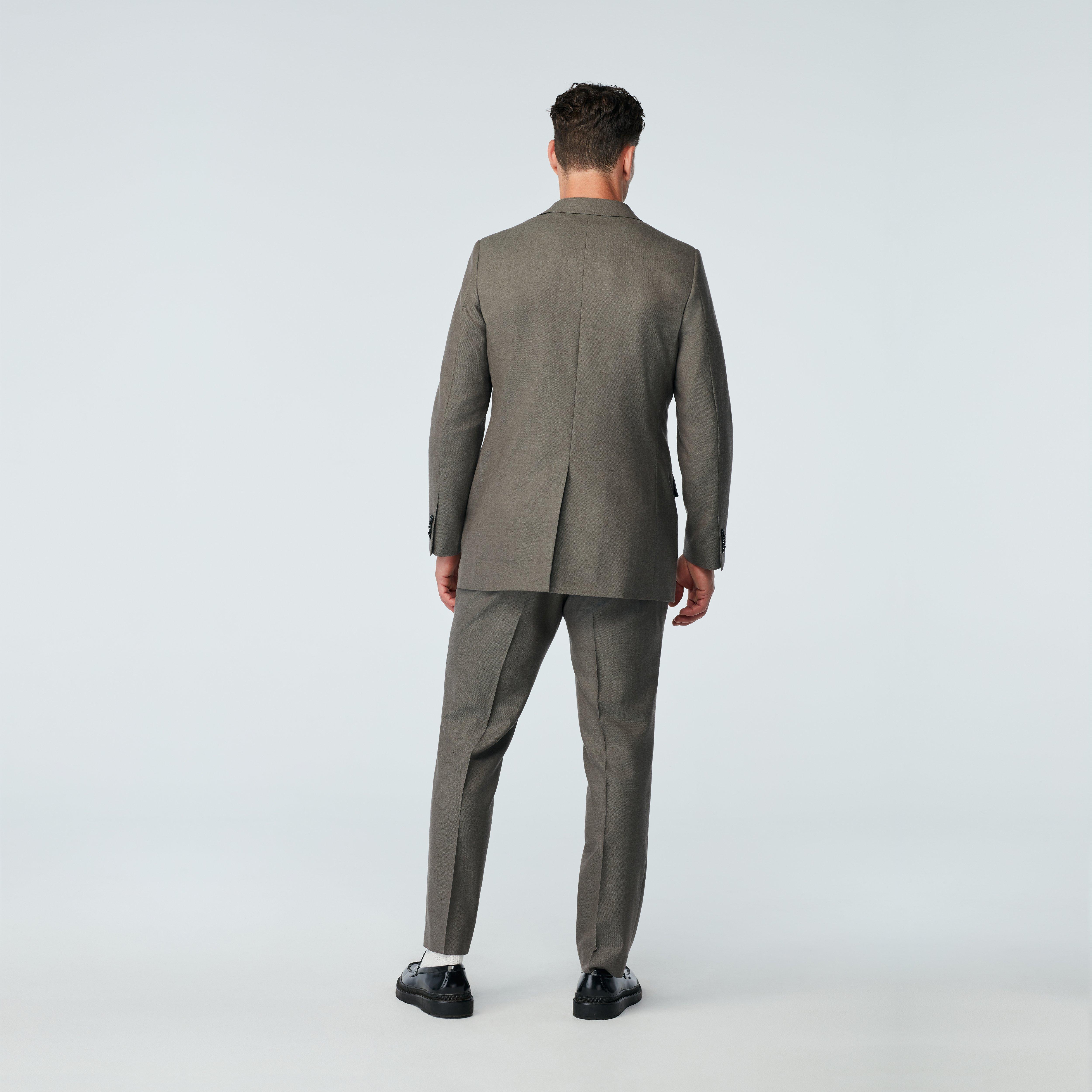 Product thumbnail 2 Gray suit - Hoxton Solid Design from Luxury Indochino Collection