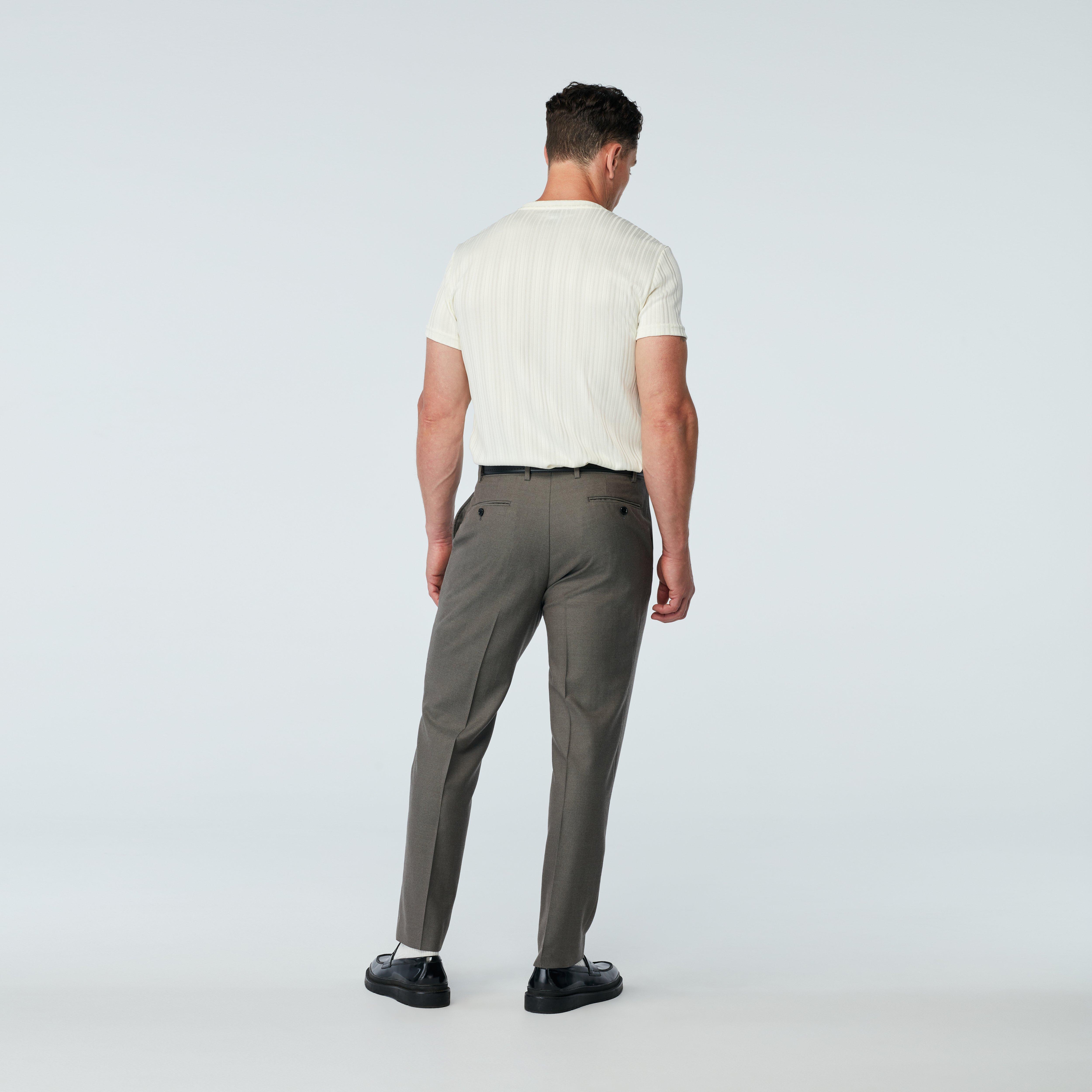 Product thumbnail 4 Gray suit - Hoxton Solid Design from Luxury Indochino Collection