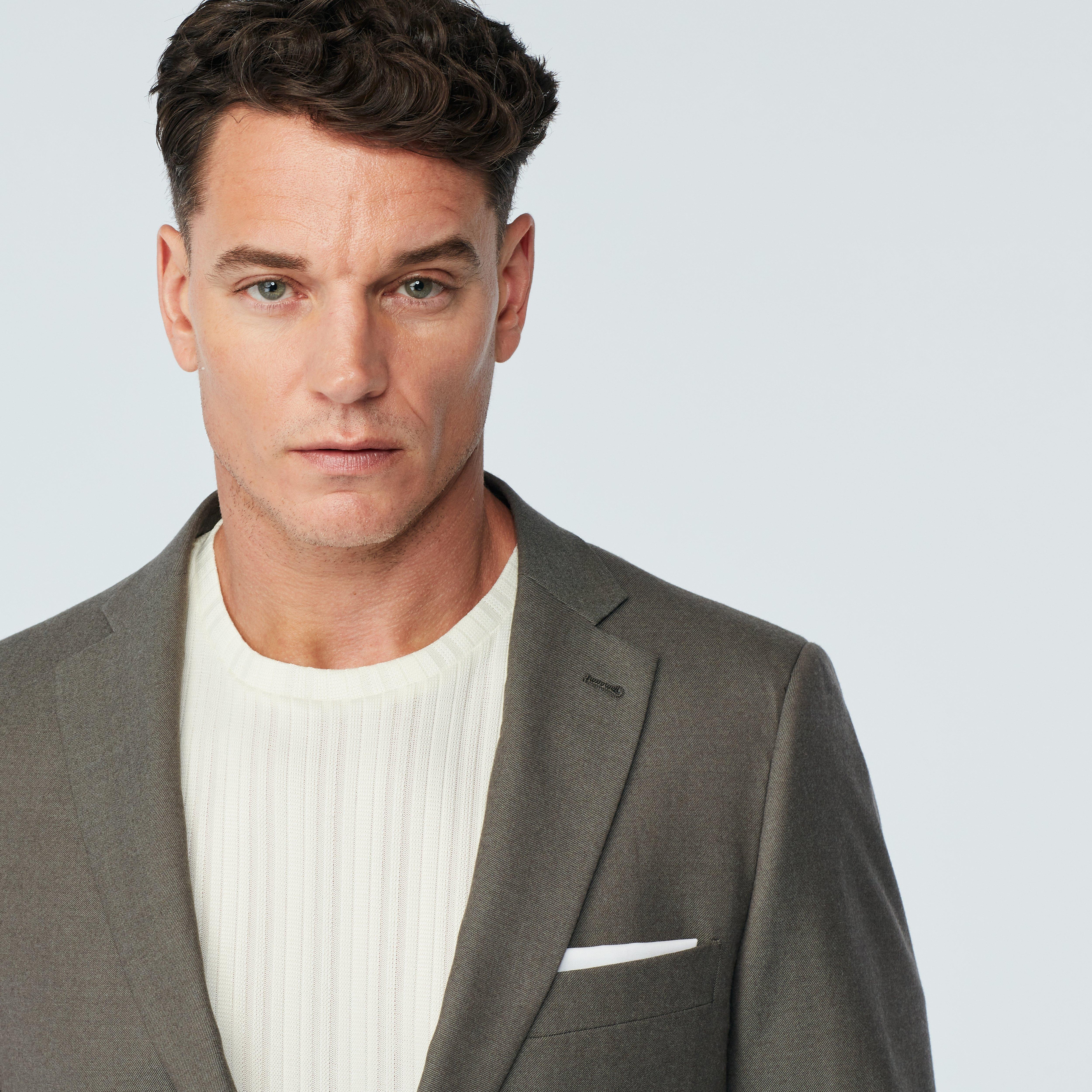 Product thumbnail 6 Gray suit - Hoxton Solid Design from Luxury Indochino Collection