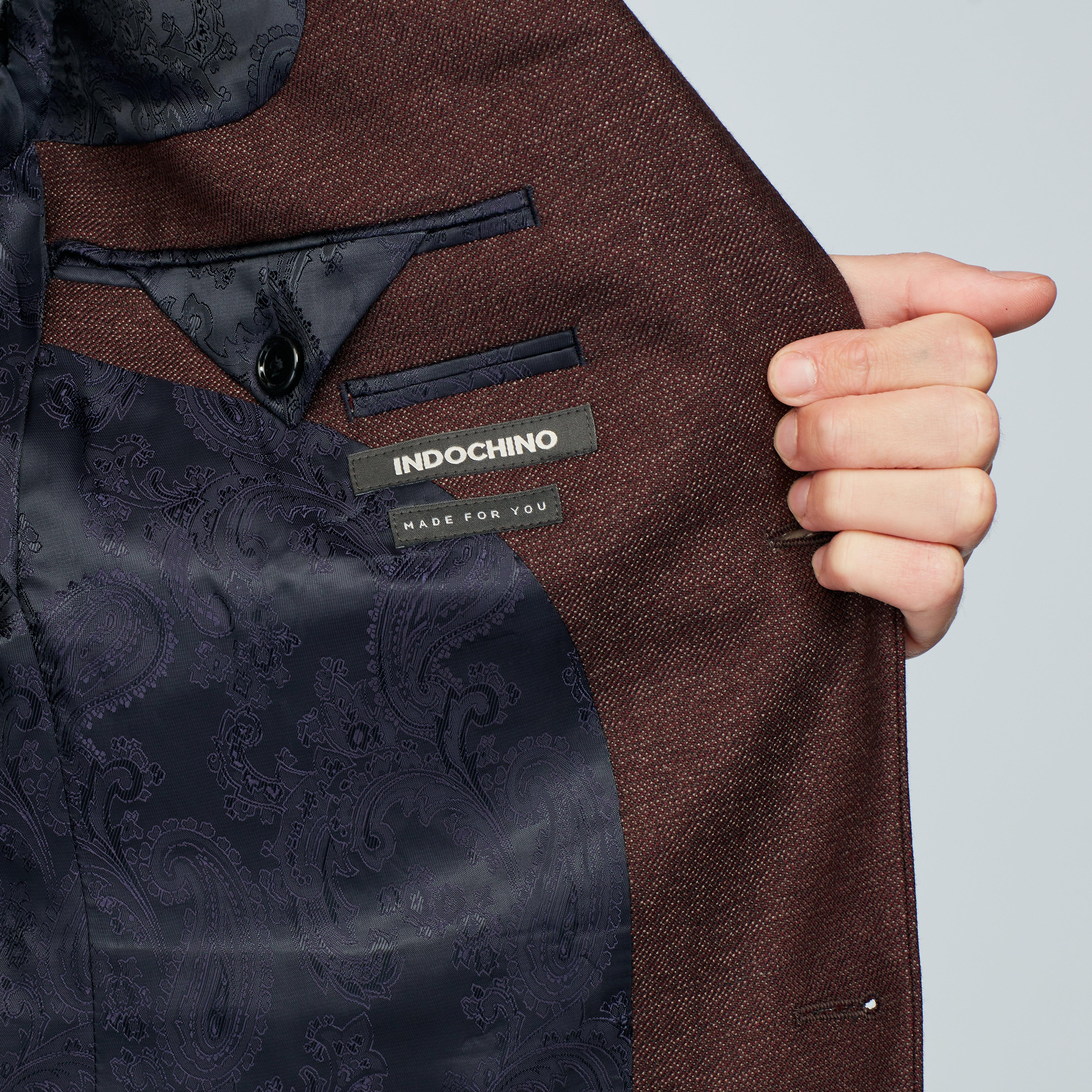 Product thumbnail 3 Burgundy blazer - Jackfield Solid Design from Fall / Winter Indochino Collection