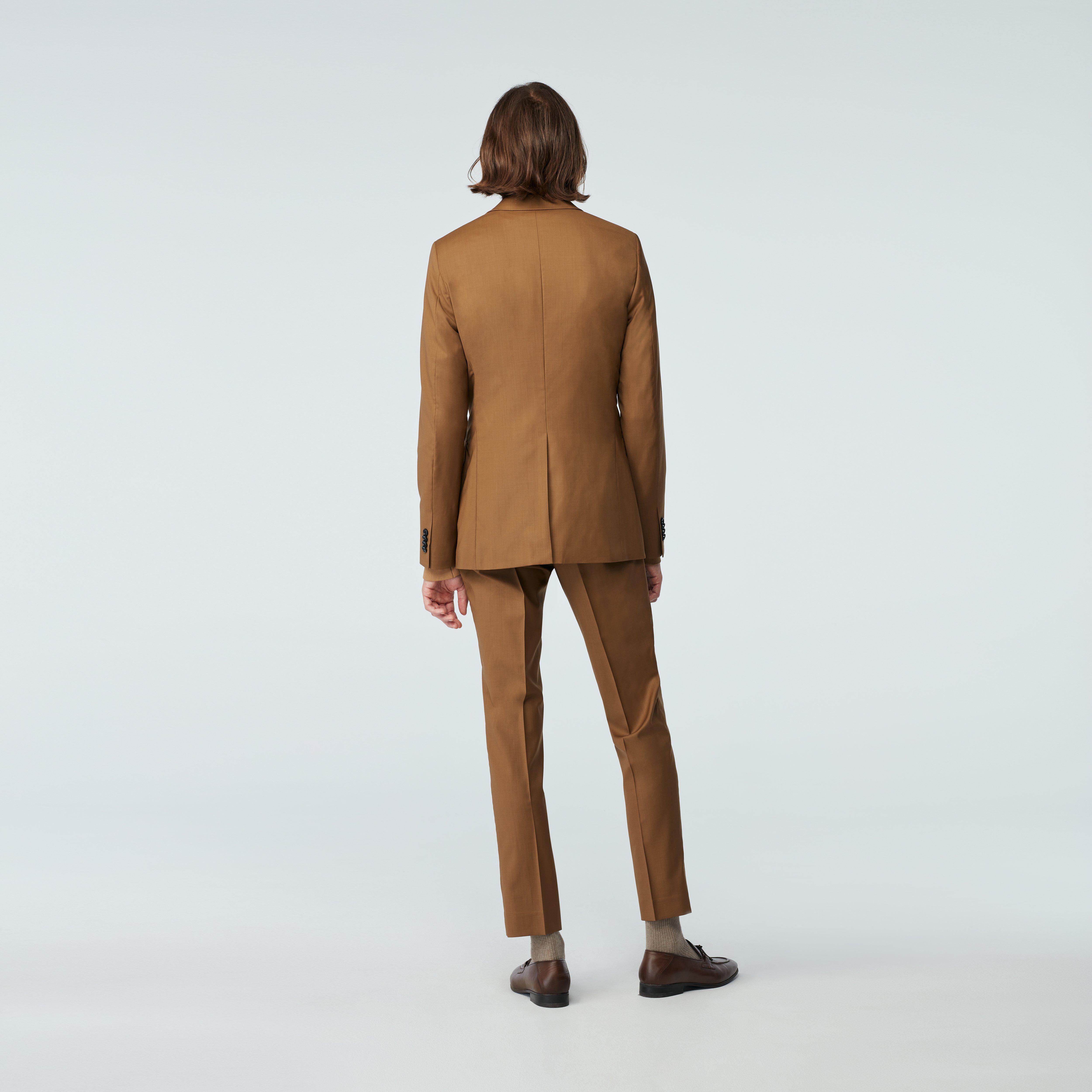 Product thumbnail 2 Brown blazer - Milano Solid Design from Italian Indochino Collection