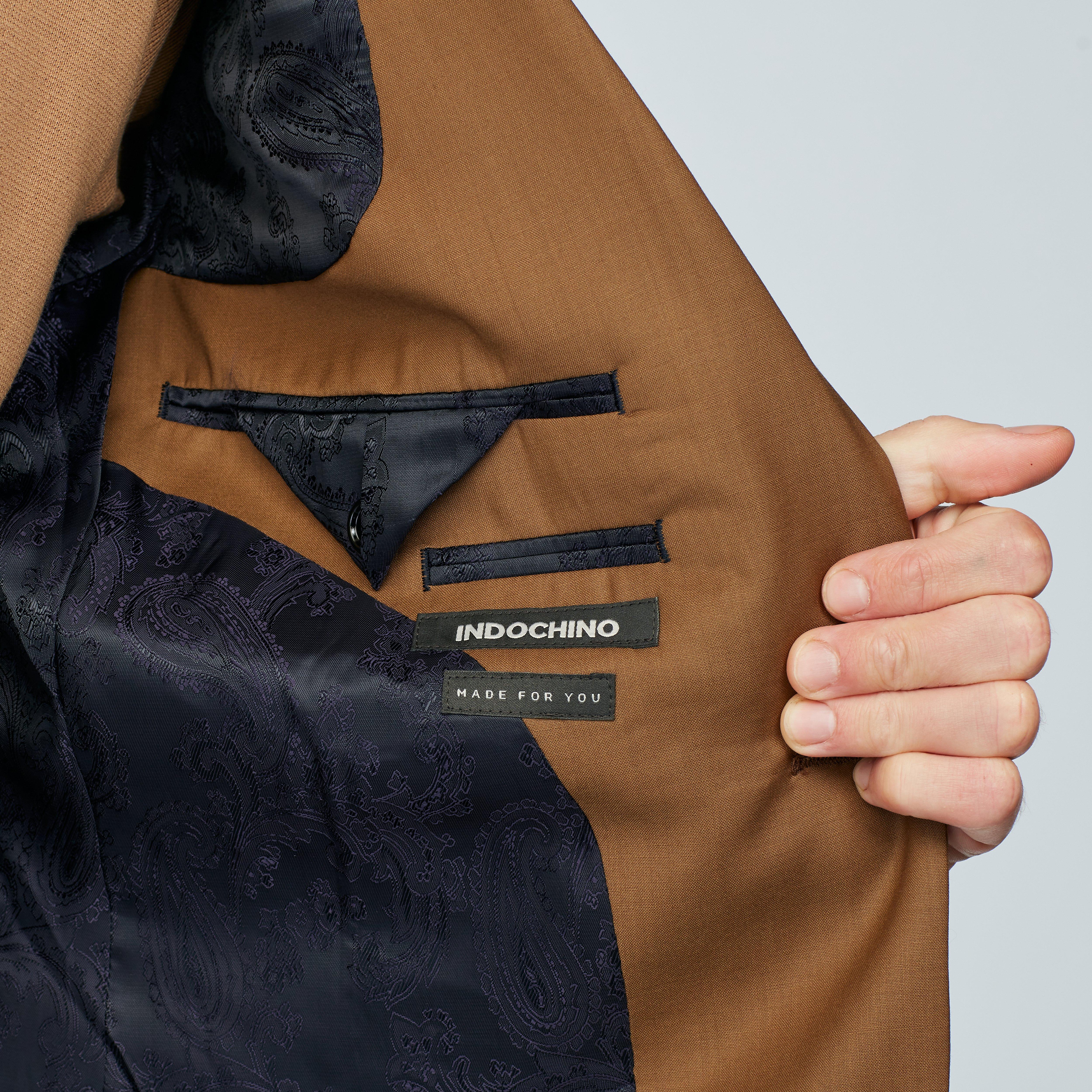 Product thumbnail 3 Brown blazer - Milano Solid Design from Italian Indochino Collection