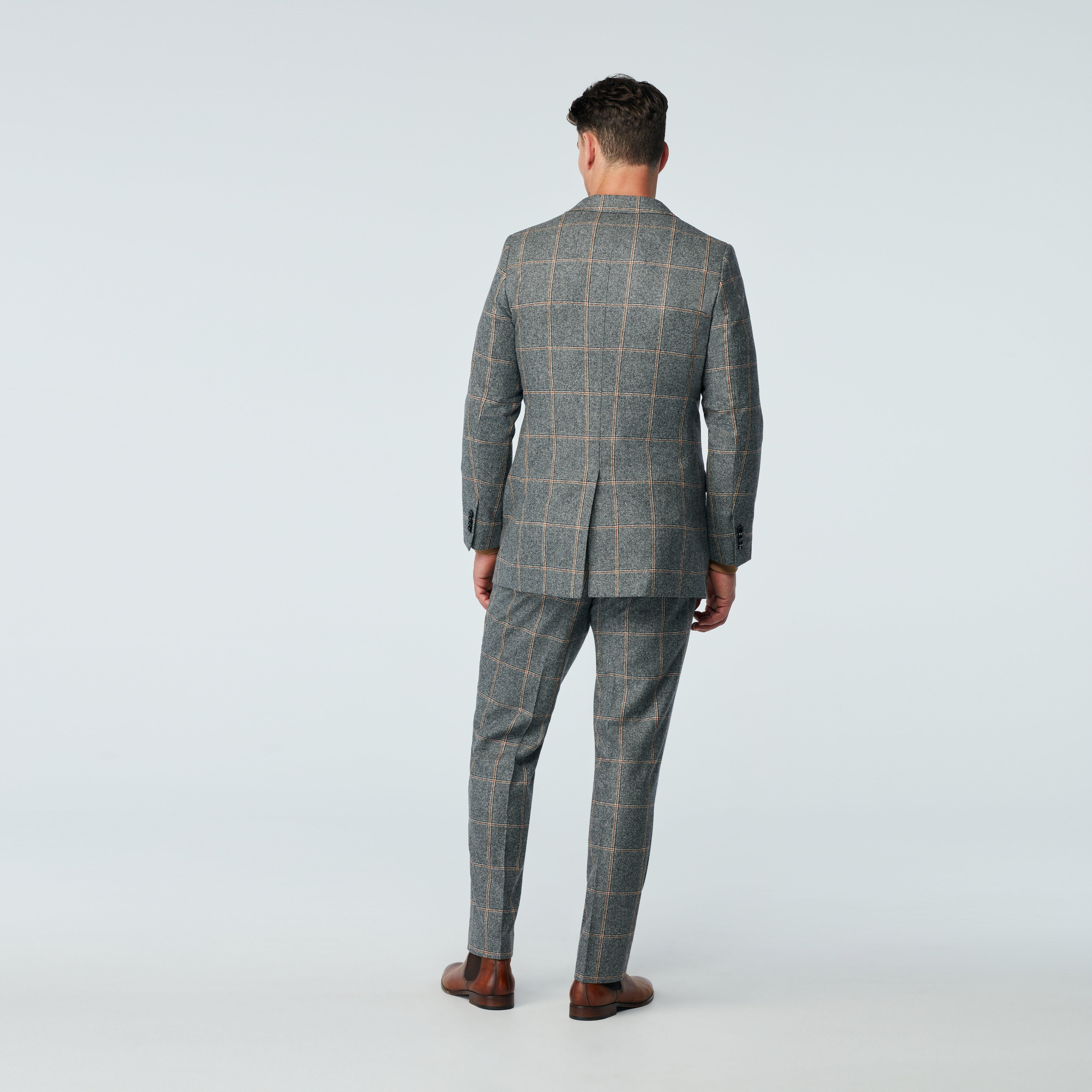 Product thumbnail 2 Gray blazer - Molveno Checked Design from Italian Indochino Collection