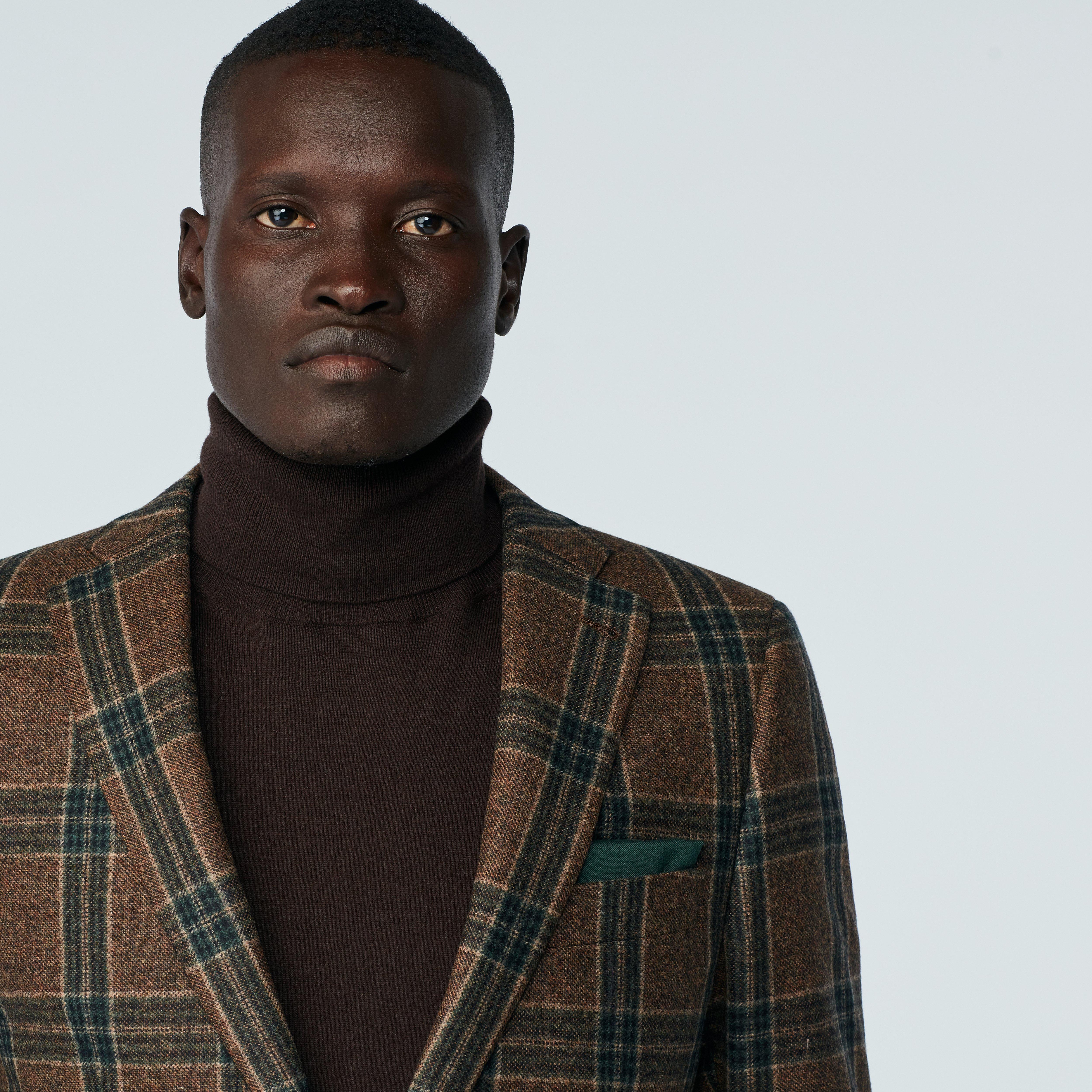 Product thumbnail 6 Brown suit - Molveno Checked Design from Italian Indochino Collection