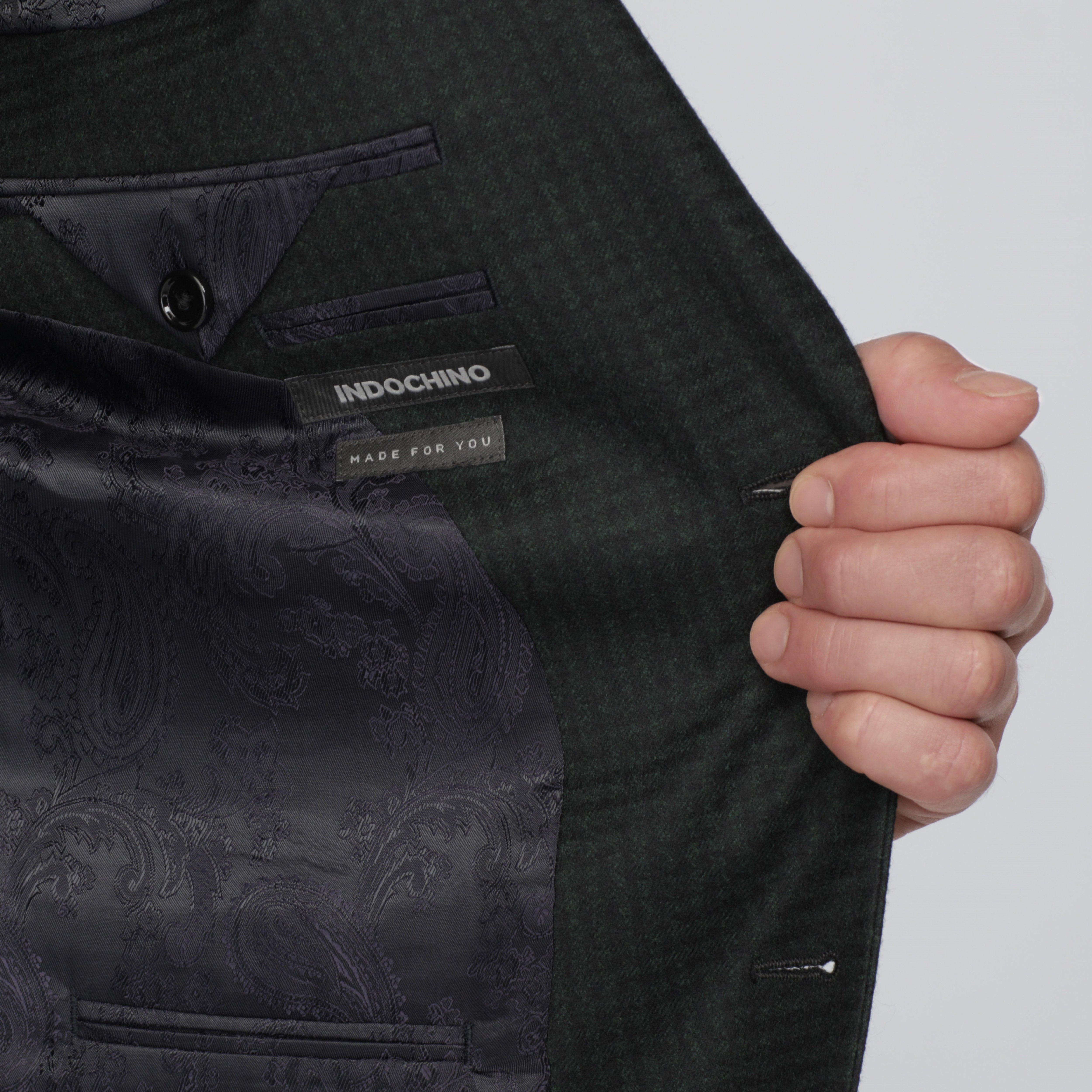 Product thumbnail 5 Green suit - Monterosso Checked Design from Italian Indochino Collection