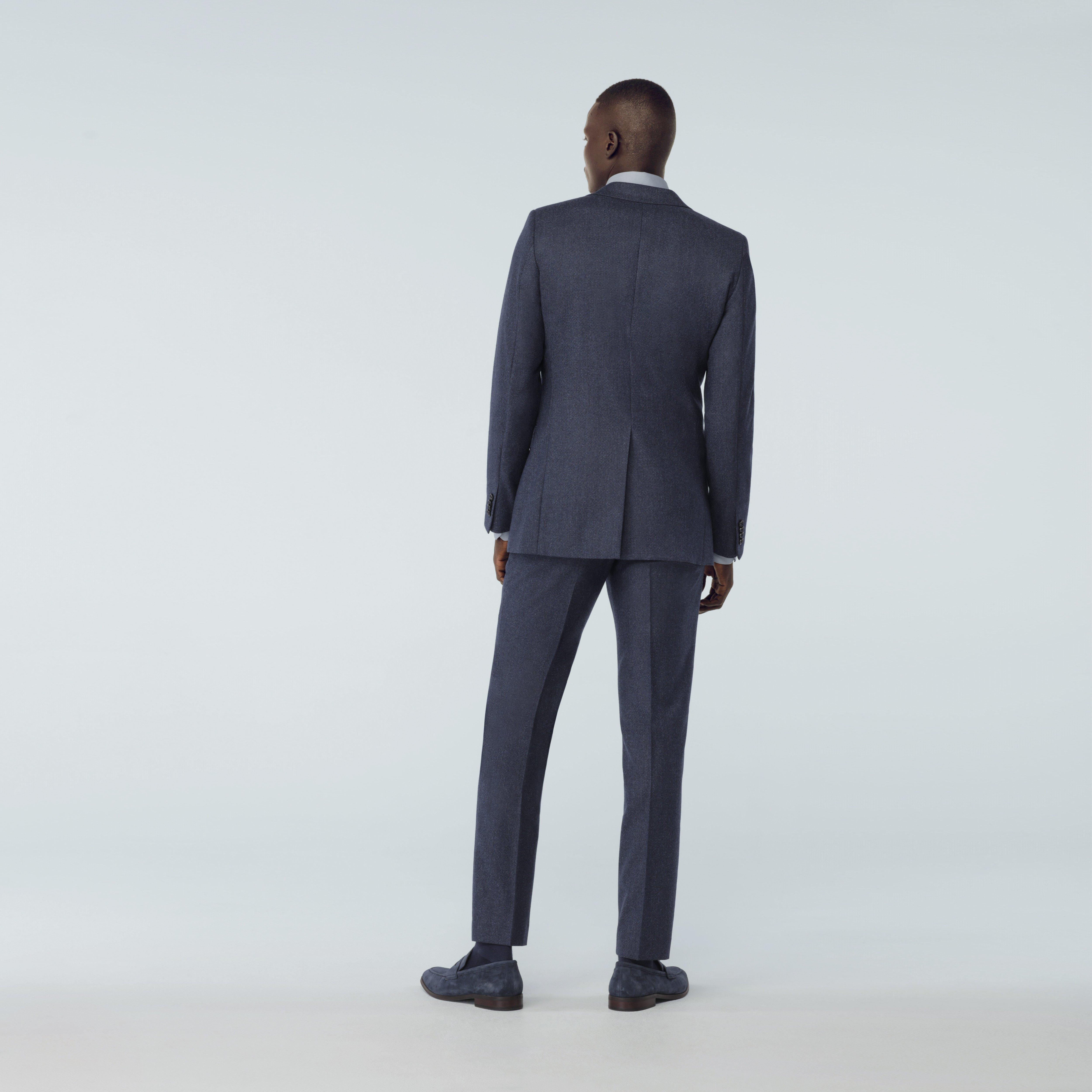 Product thumbnail 2 Blue blazer - Monterosso Solid Design from Italian Indochino Collection